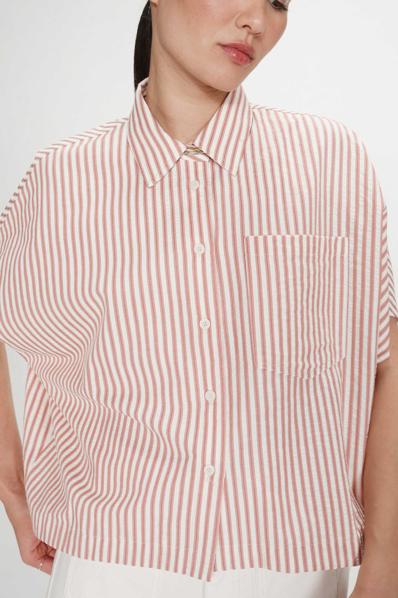 VERCIA SHIRT - CORAIL