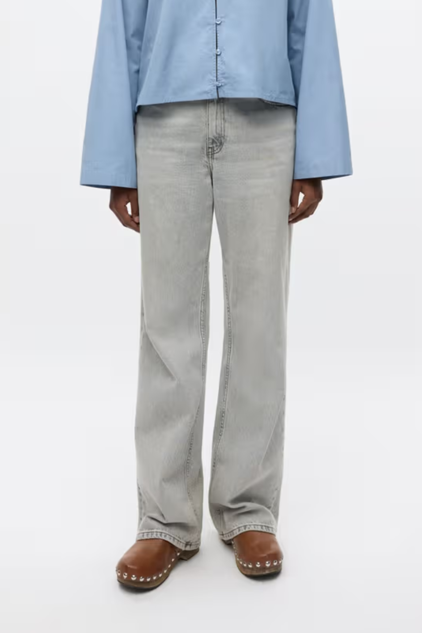 ENBREE JEANS - LIGHT GREY BLEACH