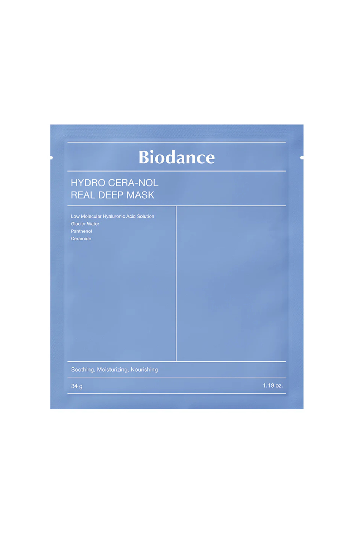 HYDRO CERA-NOL REAL DEEP MASK 1 BOX (4 SHEETS)