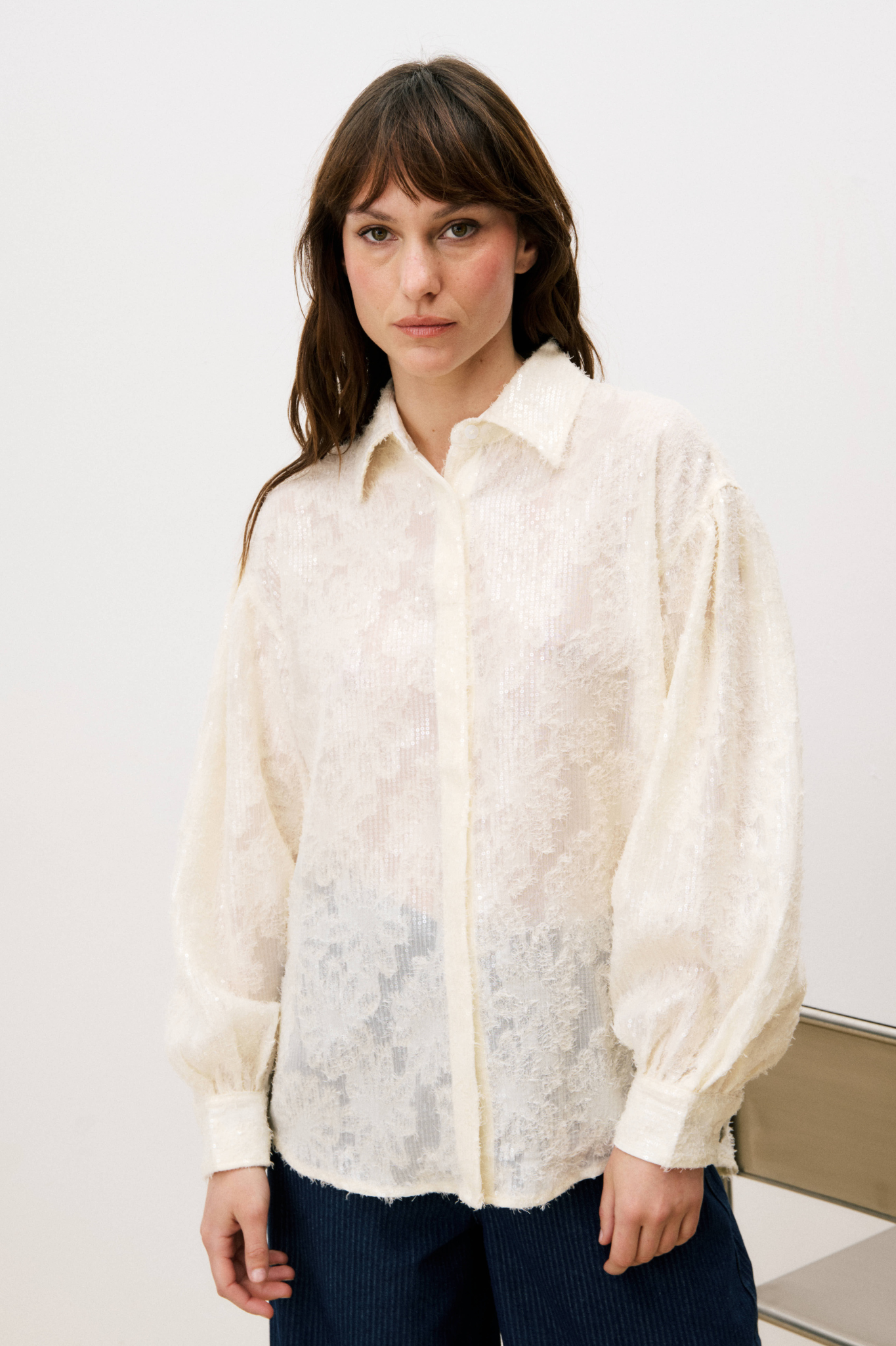 CANDI SHIRT - CREME