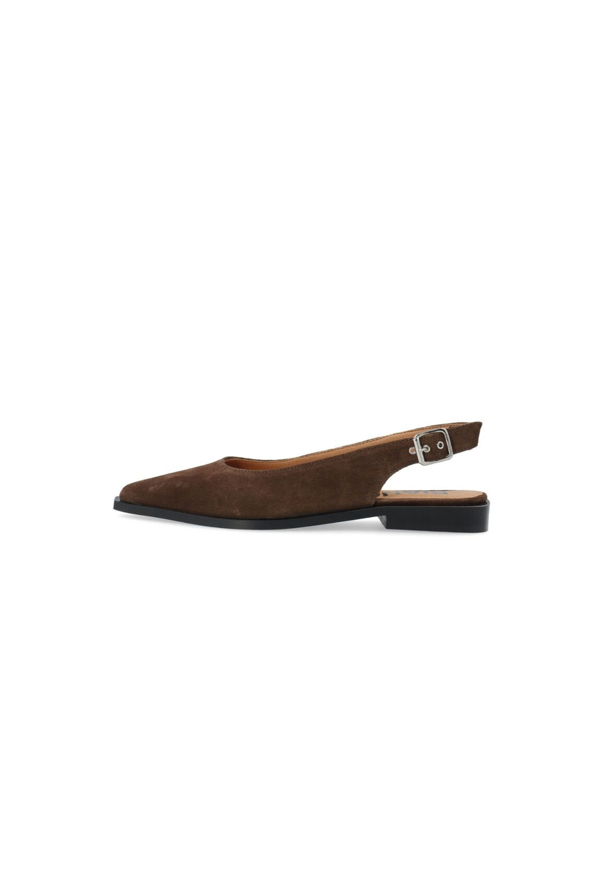 VICTORIA SLINGBACK SHOES - BROWN