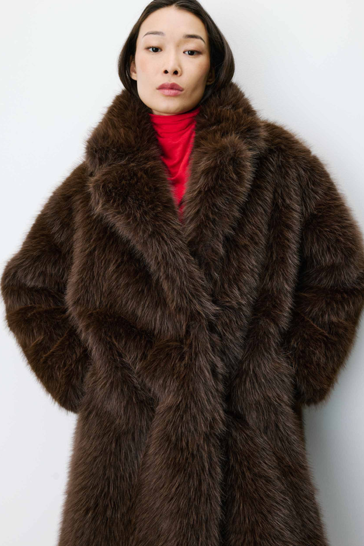 ALARA COAT - CHOCOLAT