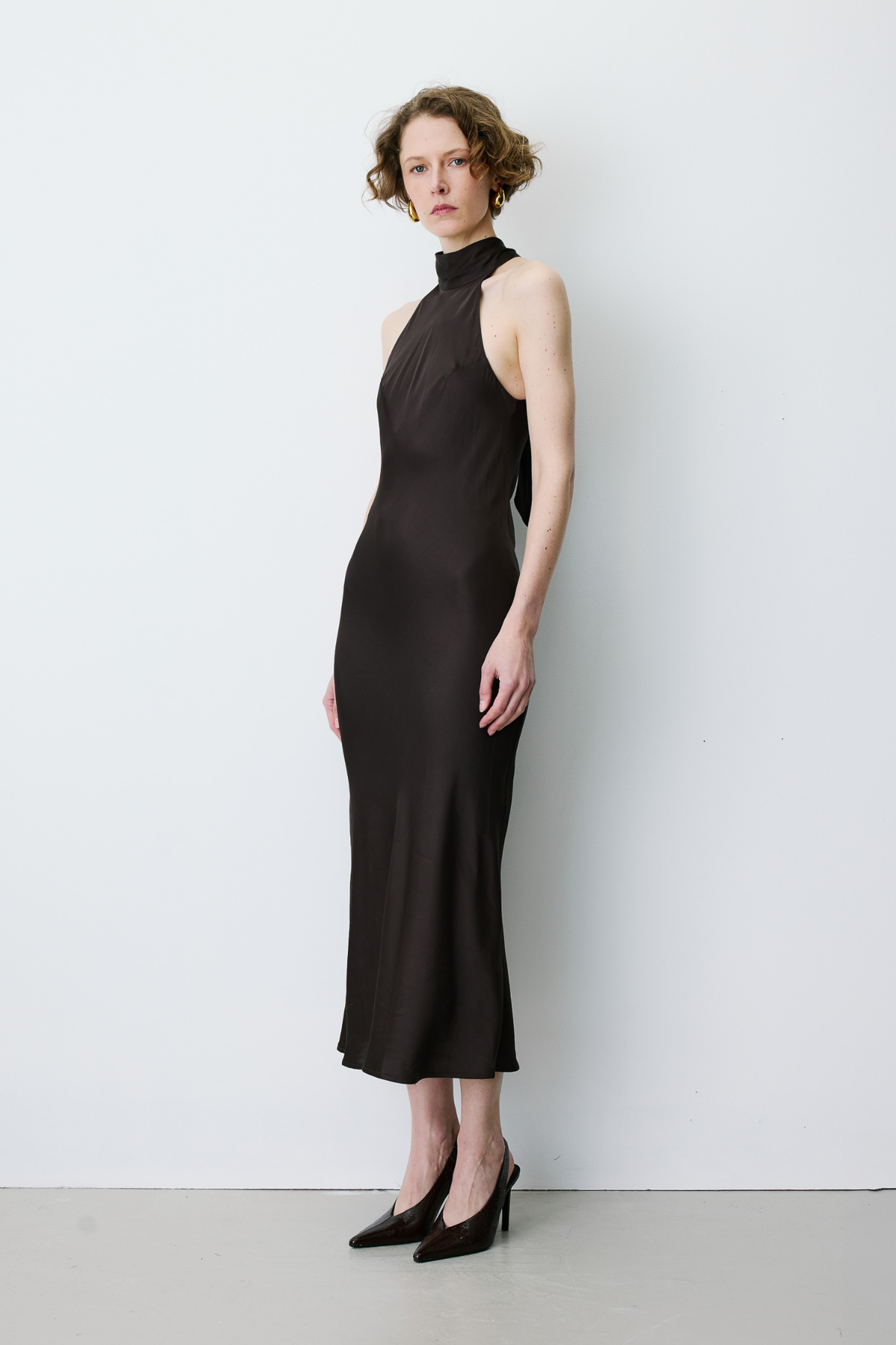 BELLA DRESS - CHOCOLAT