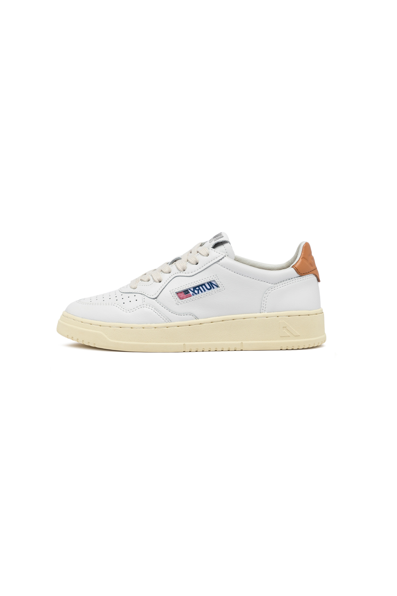 AULM-LL76 MEDALIST LOW MEN SNEAKERS LEAT/LEATHER WHT/SNDSTRM