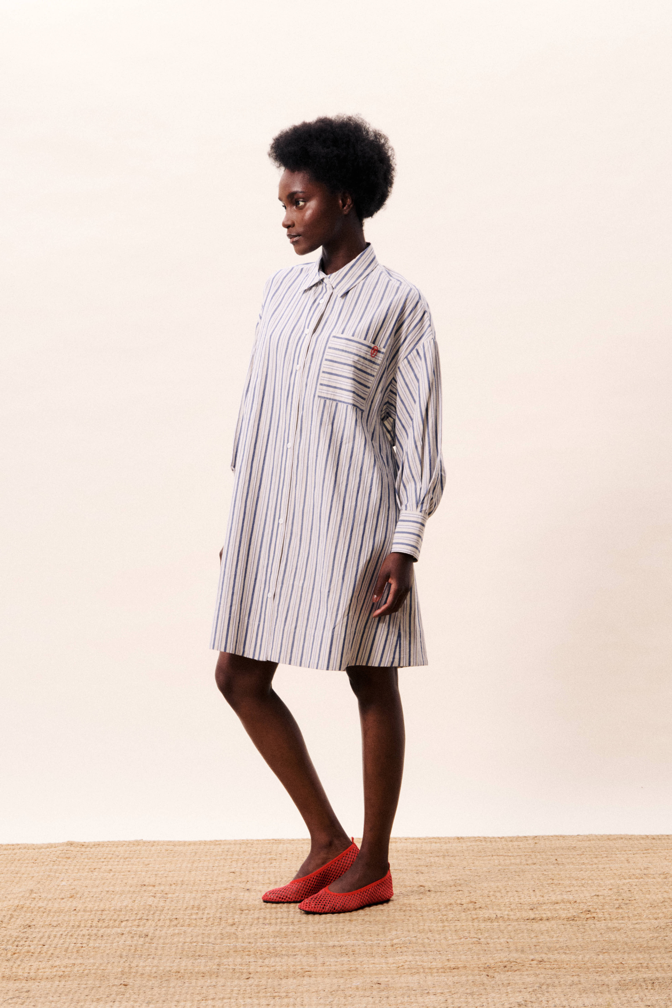 MOANA DRESS - BLUE JEAN