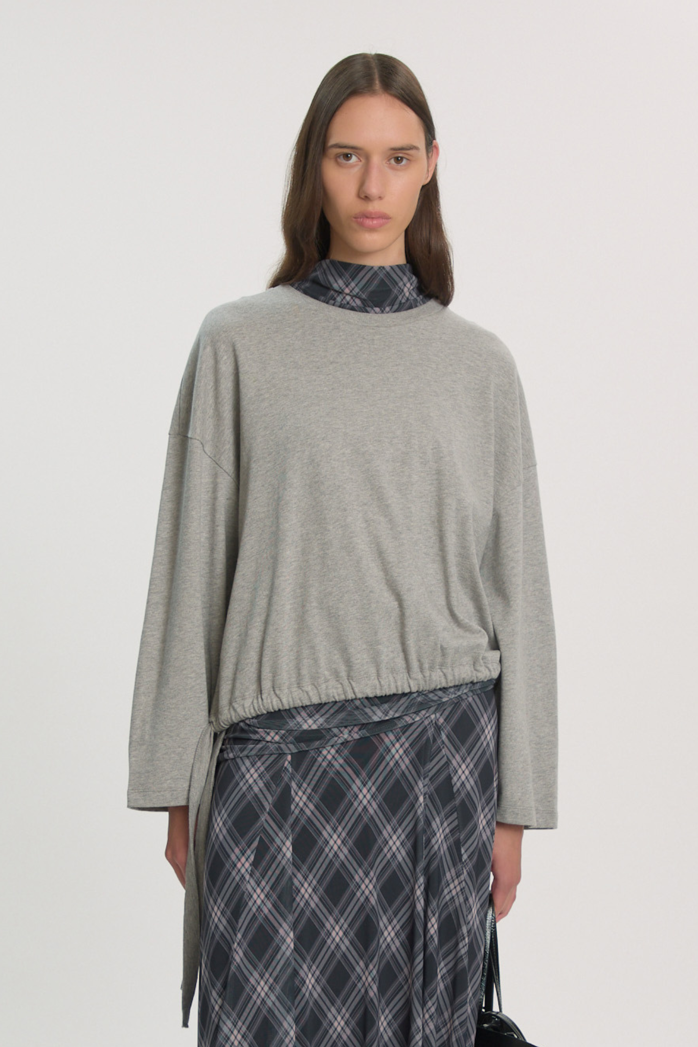 ILSE LONGSLEEVE - GREY MELANGE
