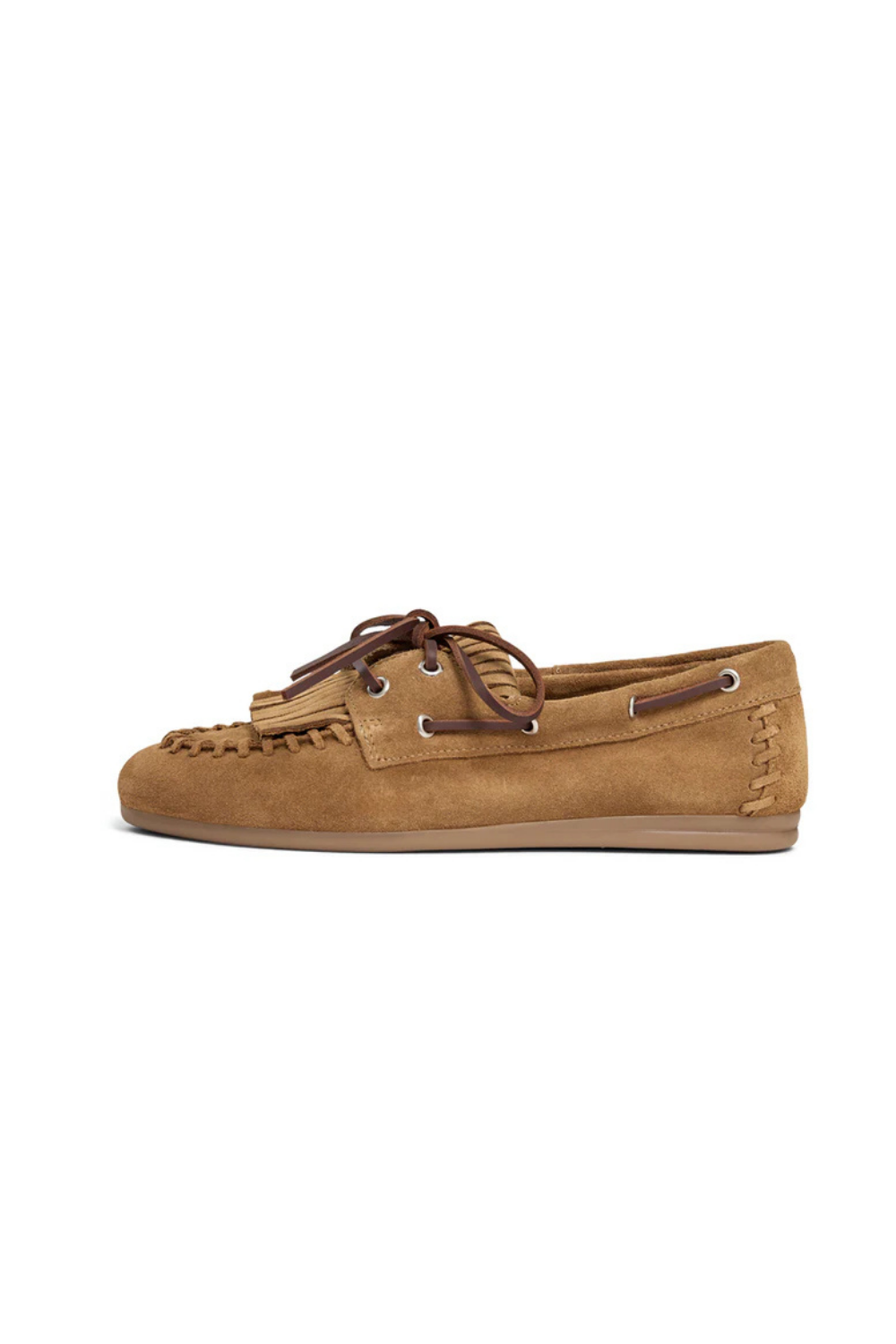 MAGDA LOAFERS - TAN SUEDE