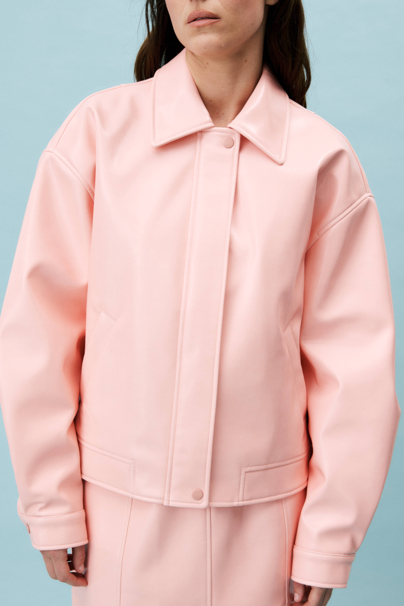 CEREN BOMBER JACKET - ROSE