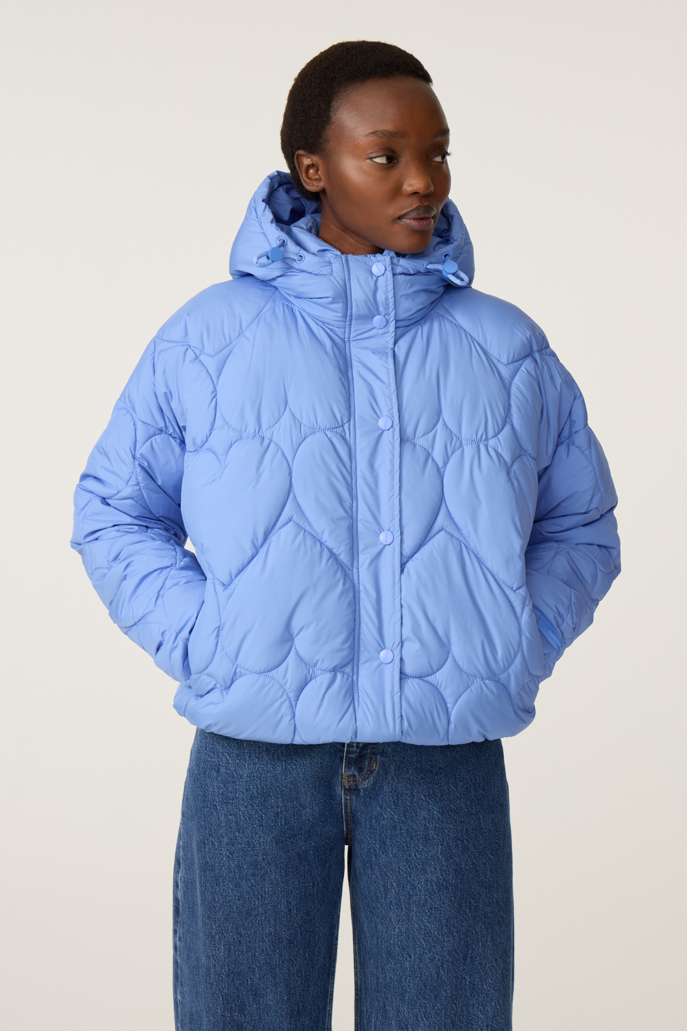PRISCA PUFFER JACKET - RIAD BLUE