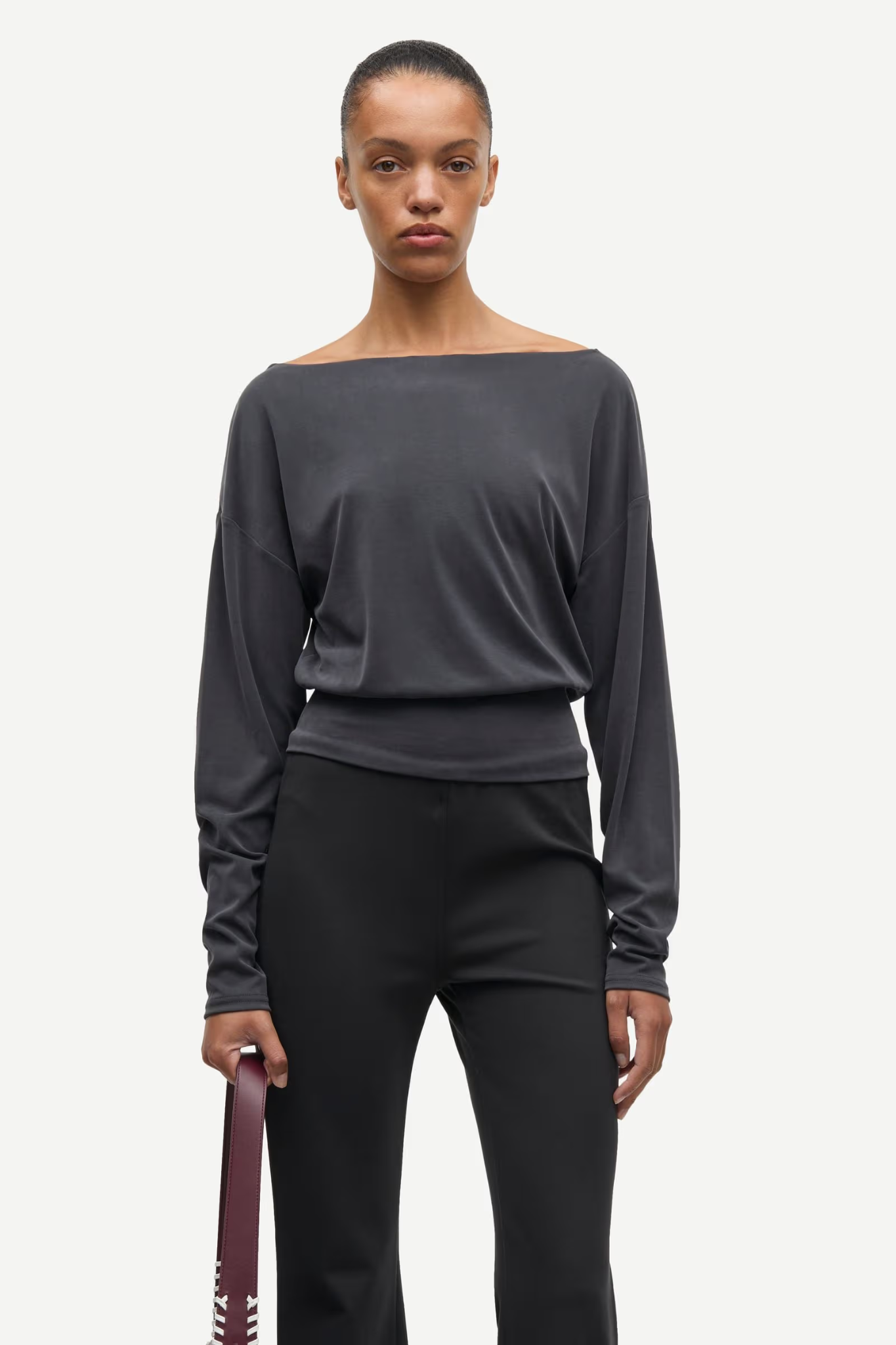 SUSU LS TOP - BLACK