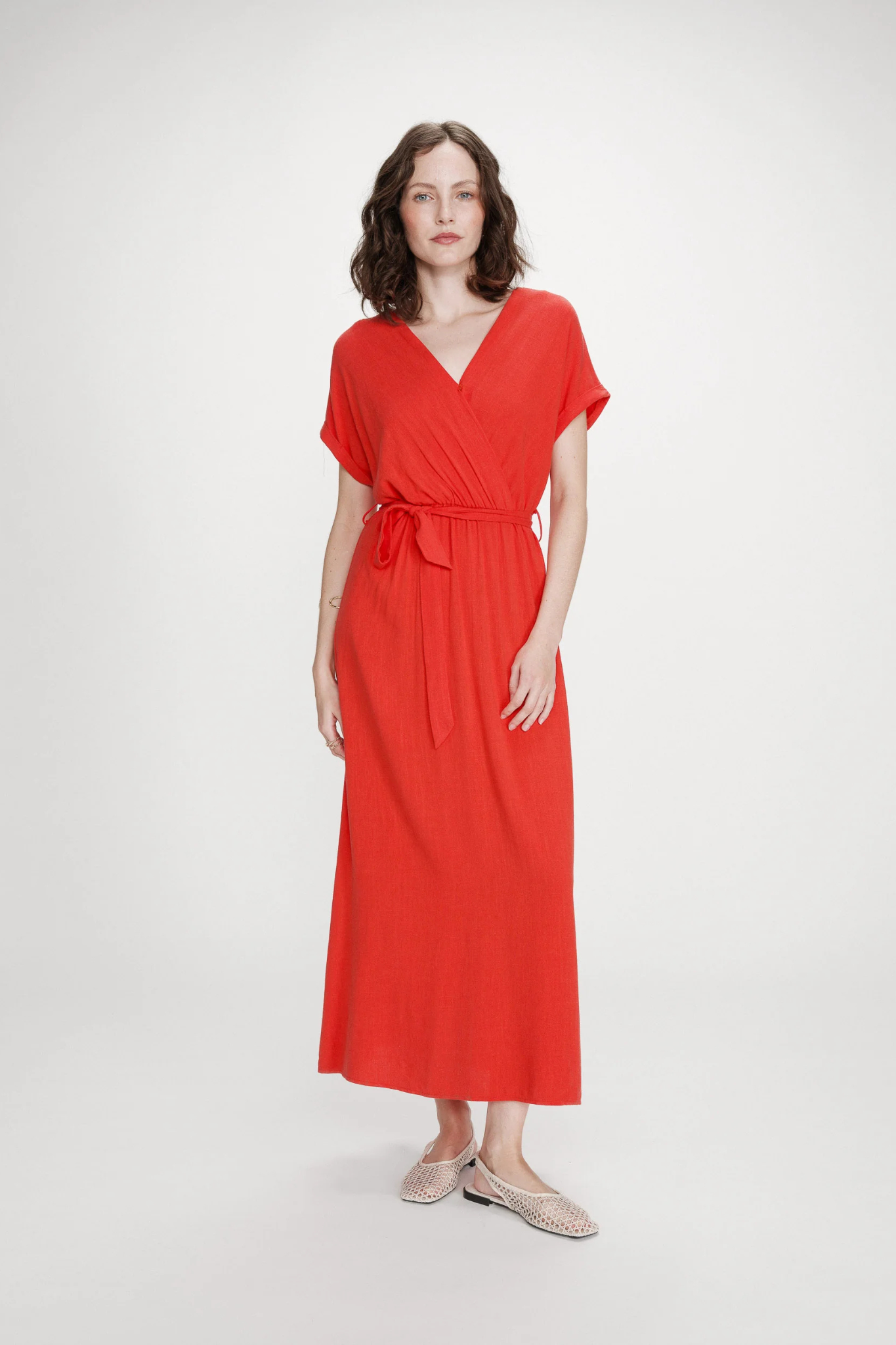 POLLEN DRESS - SANGUINE