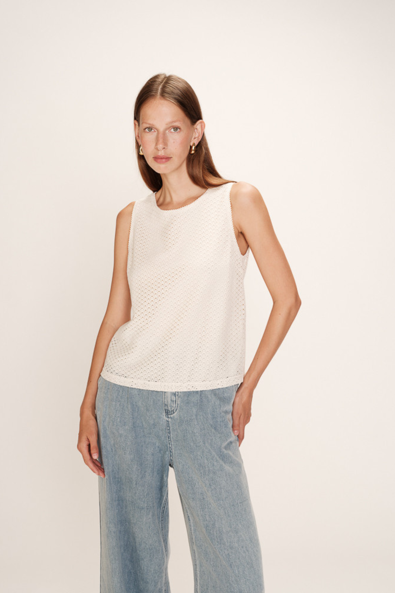 RITUAL TOP - ECRU