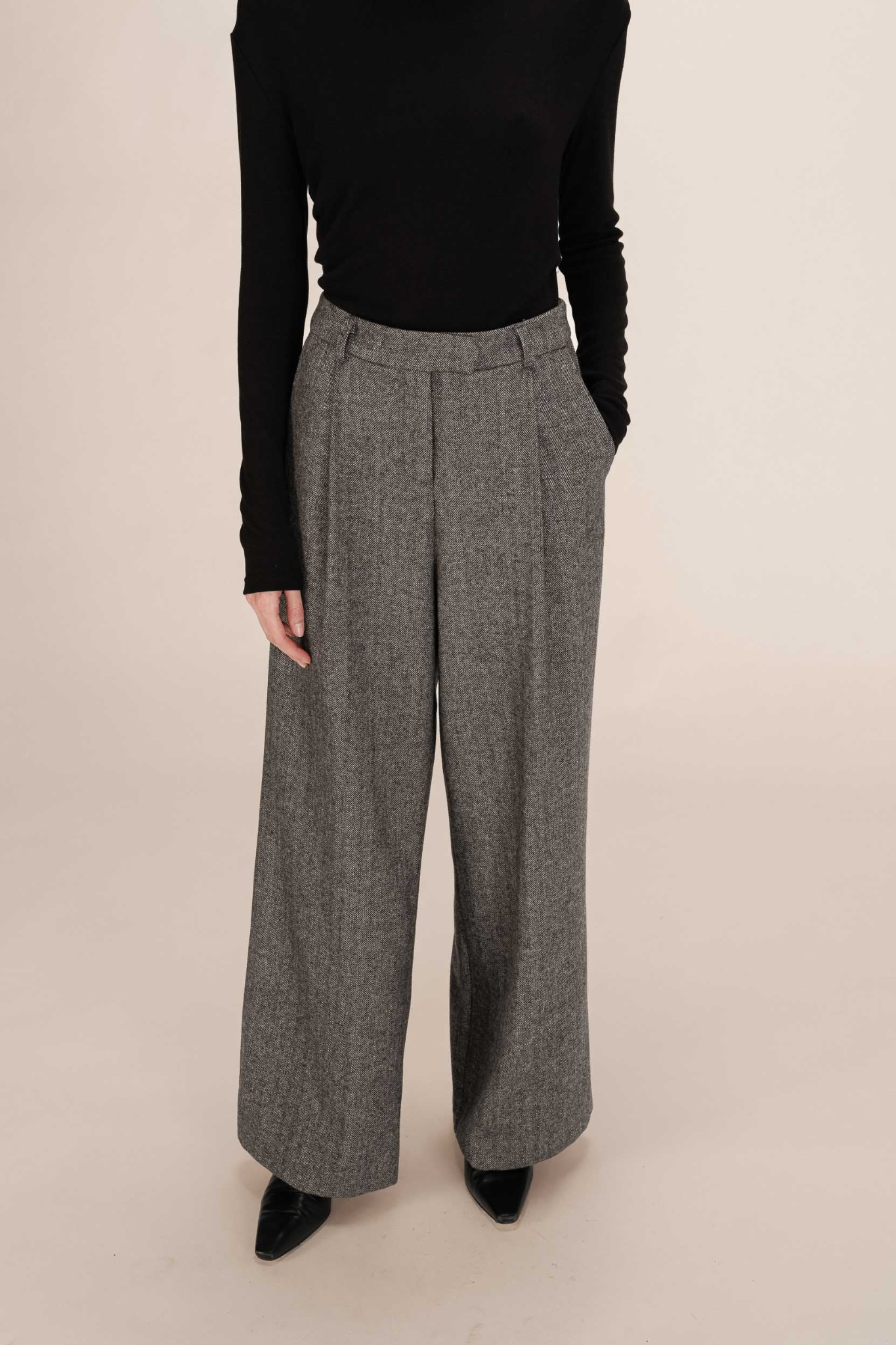 TIMES PANTS - ANTHRACITE