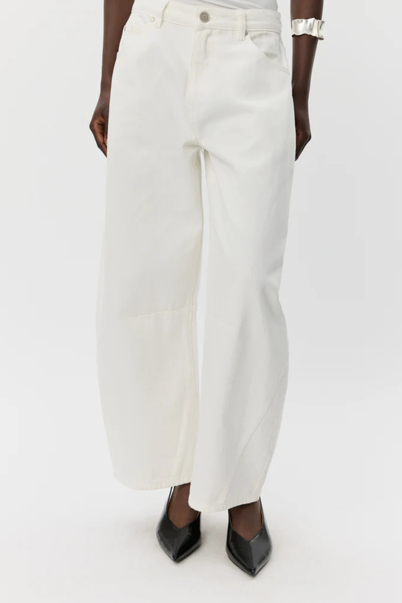TOMAR TROUSERS - OFF WHITE