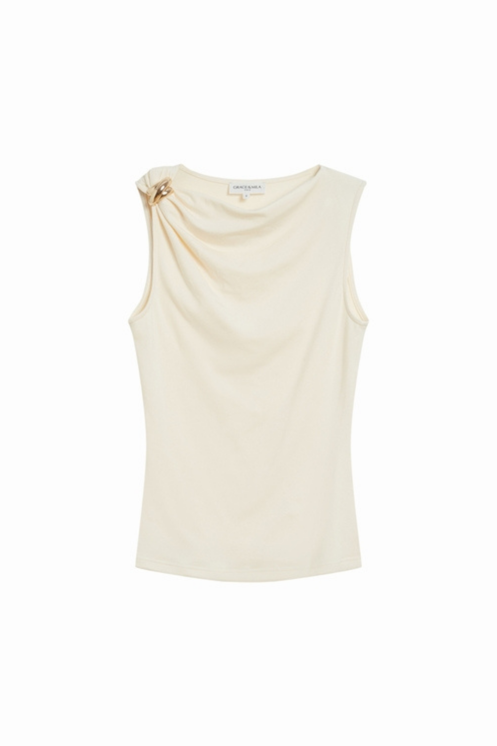 WAGNER TOP - ECRU
