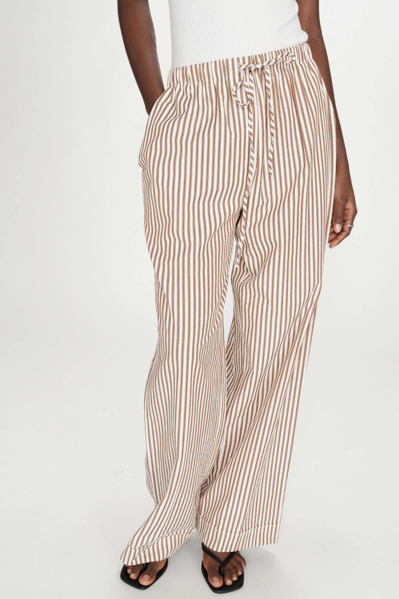 VOLUTE PANTS - MOCHA
