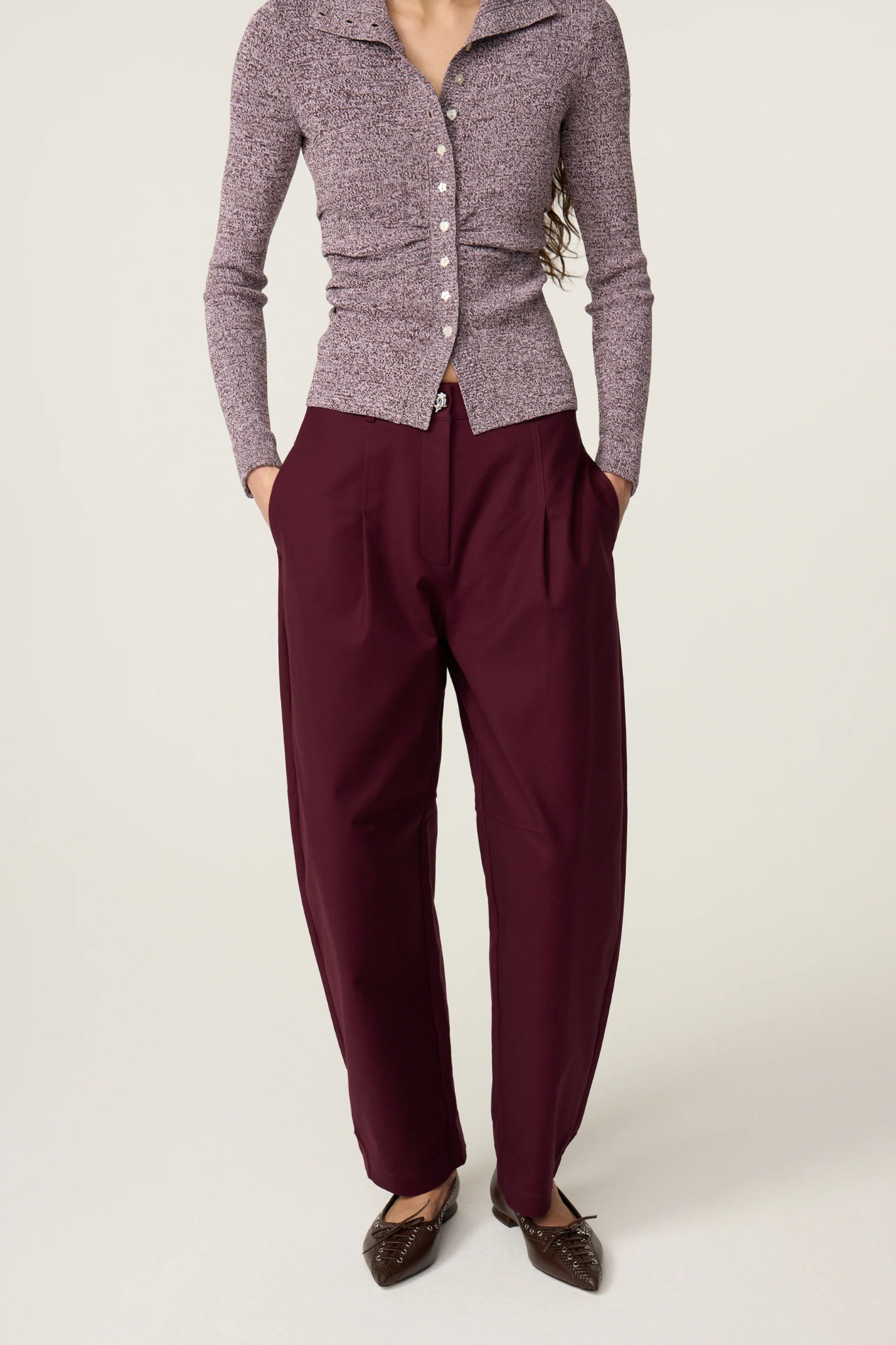PIERROT TROUSERS - BRIGITTE BORDEAUX