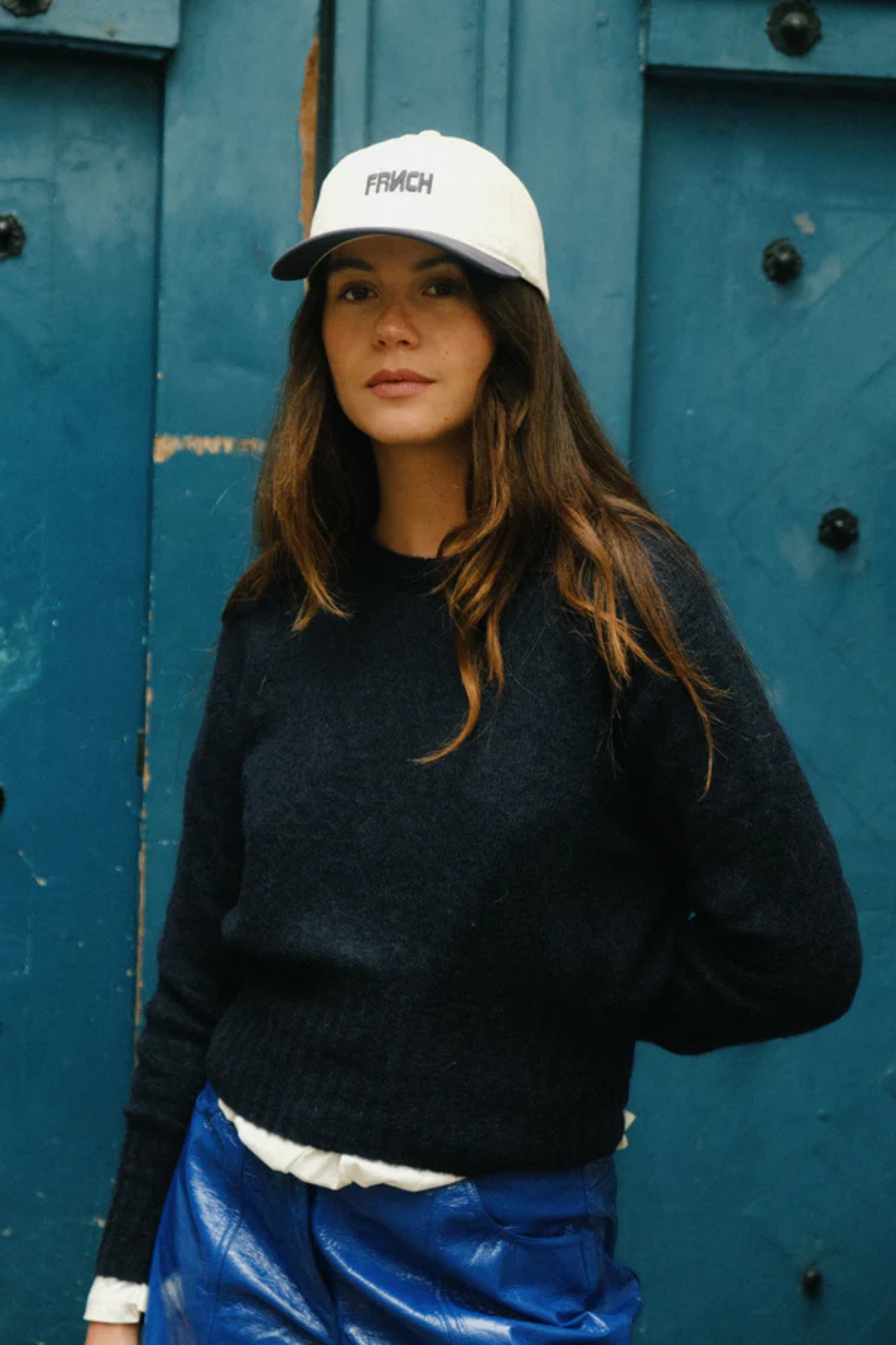 YORBEN PULL - BLEU MARINE