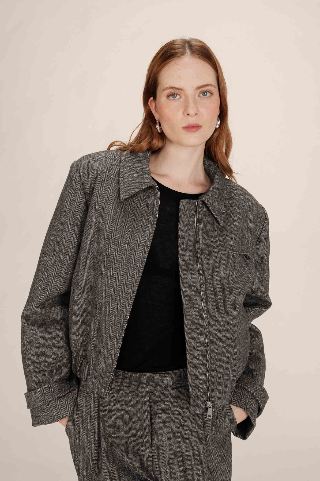 TIFFANY JACKET - ANTHRACITE