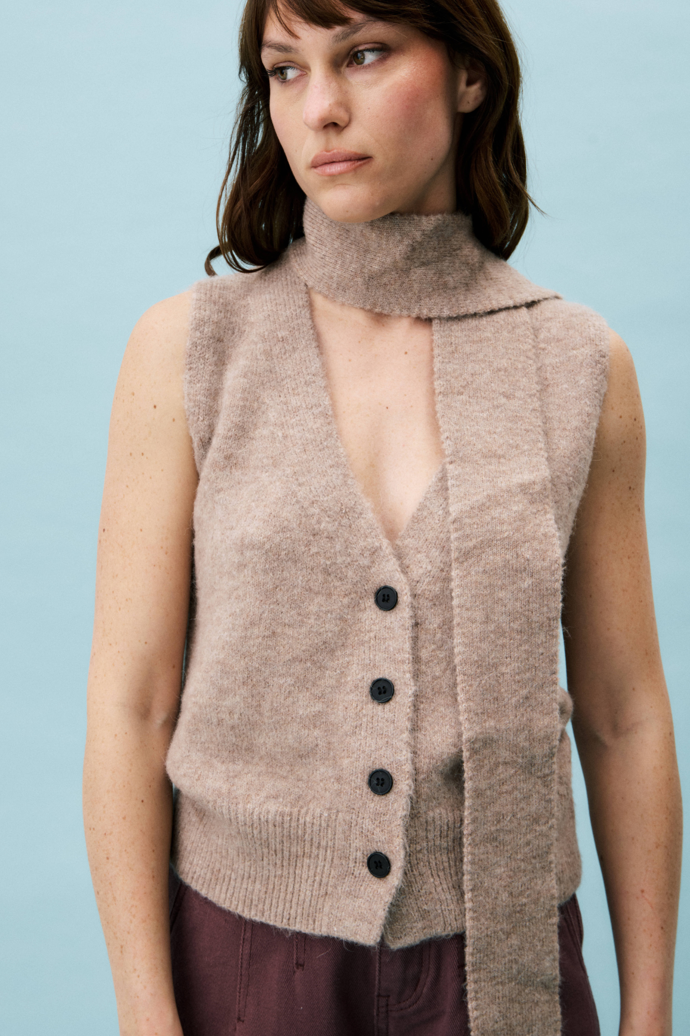 SEVE CARDIGAN - BEIGE