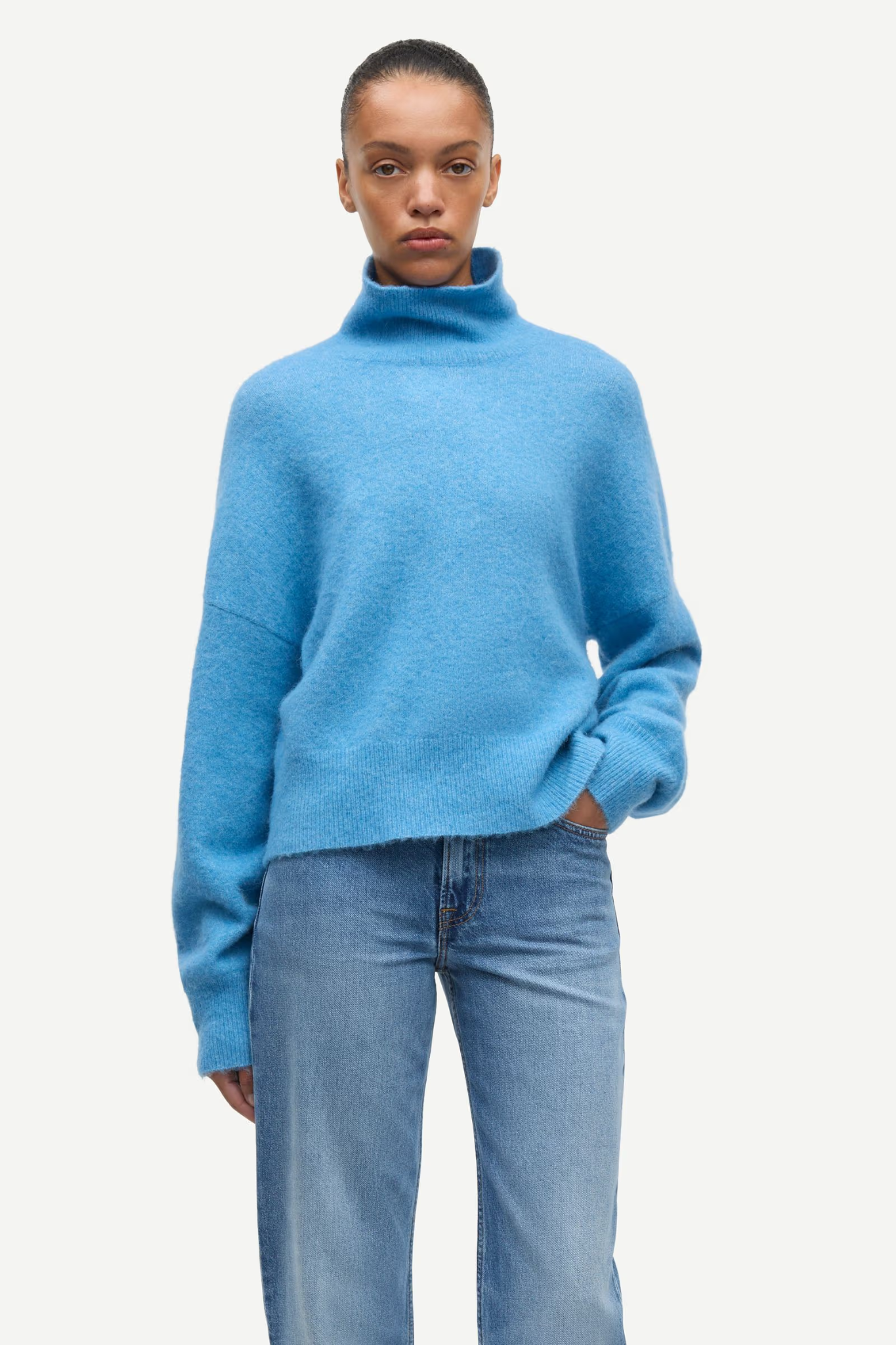 NOLA T-N KNITWEAR - CYANEUS