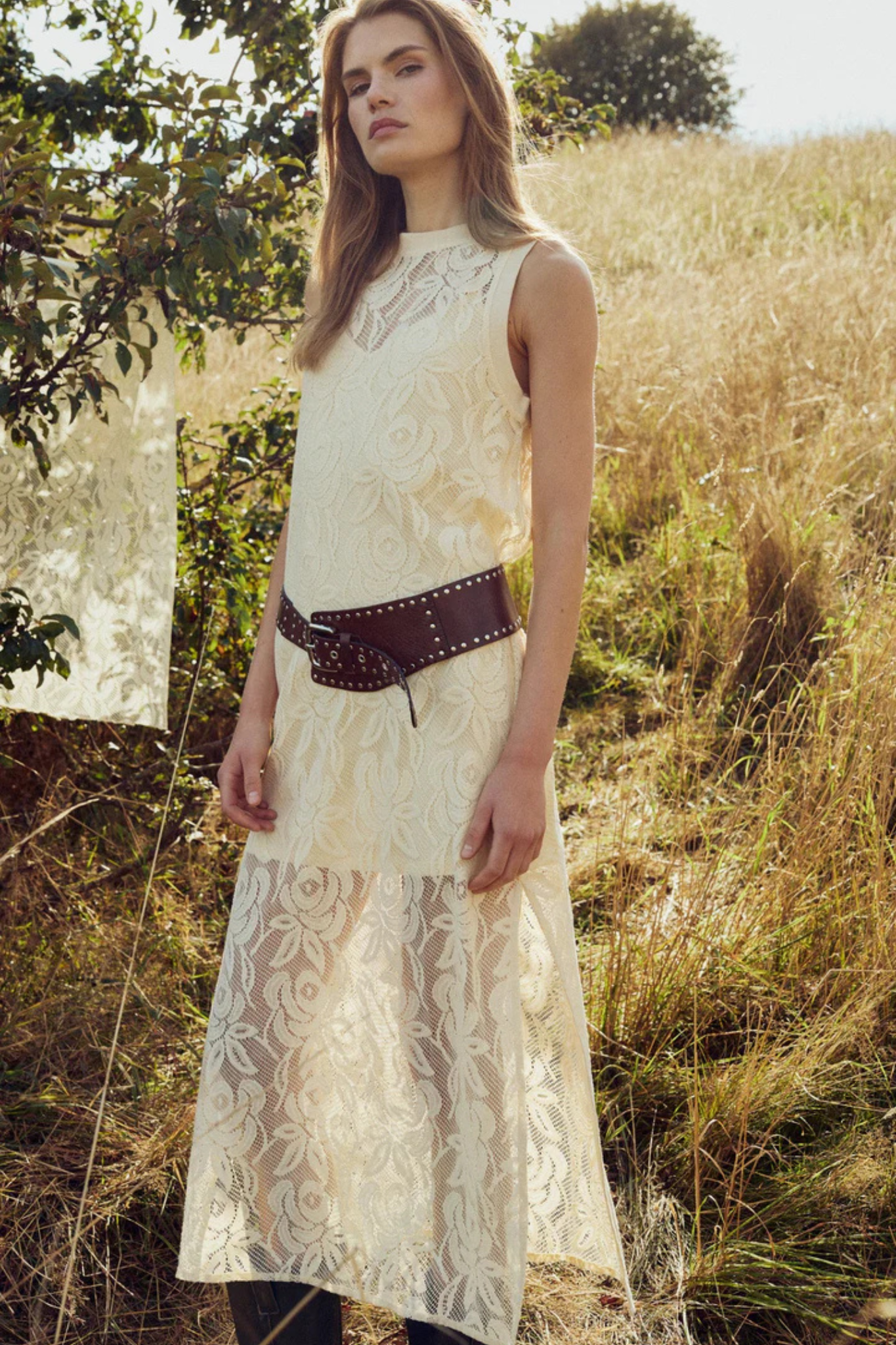 MEIRA DRESS - OFF WHITE