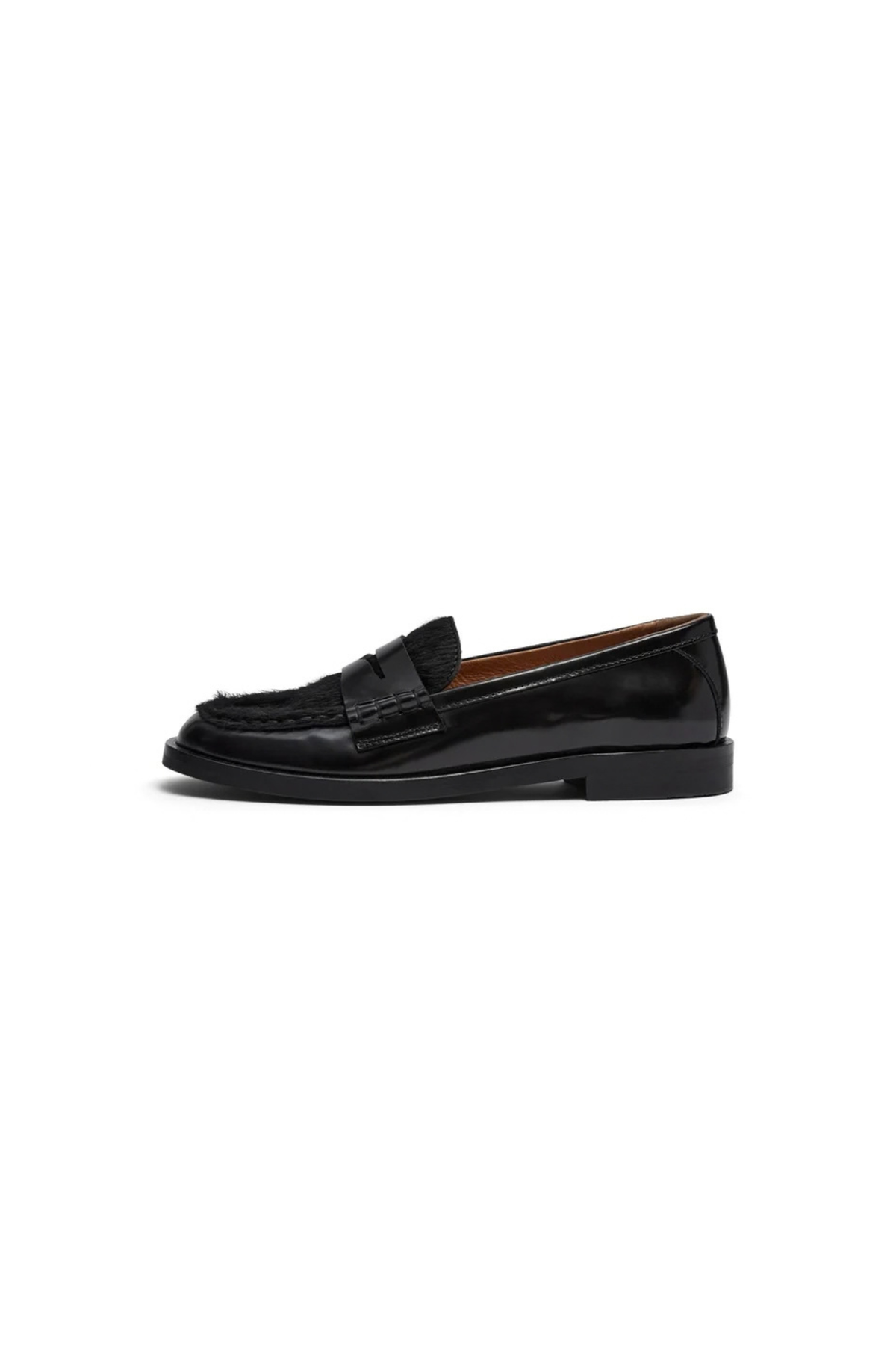 CASSIE PONY SHOES - BLACK