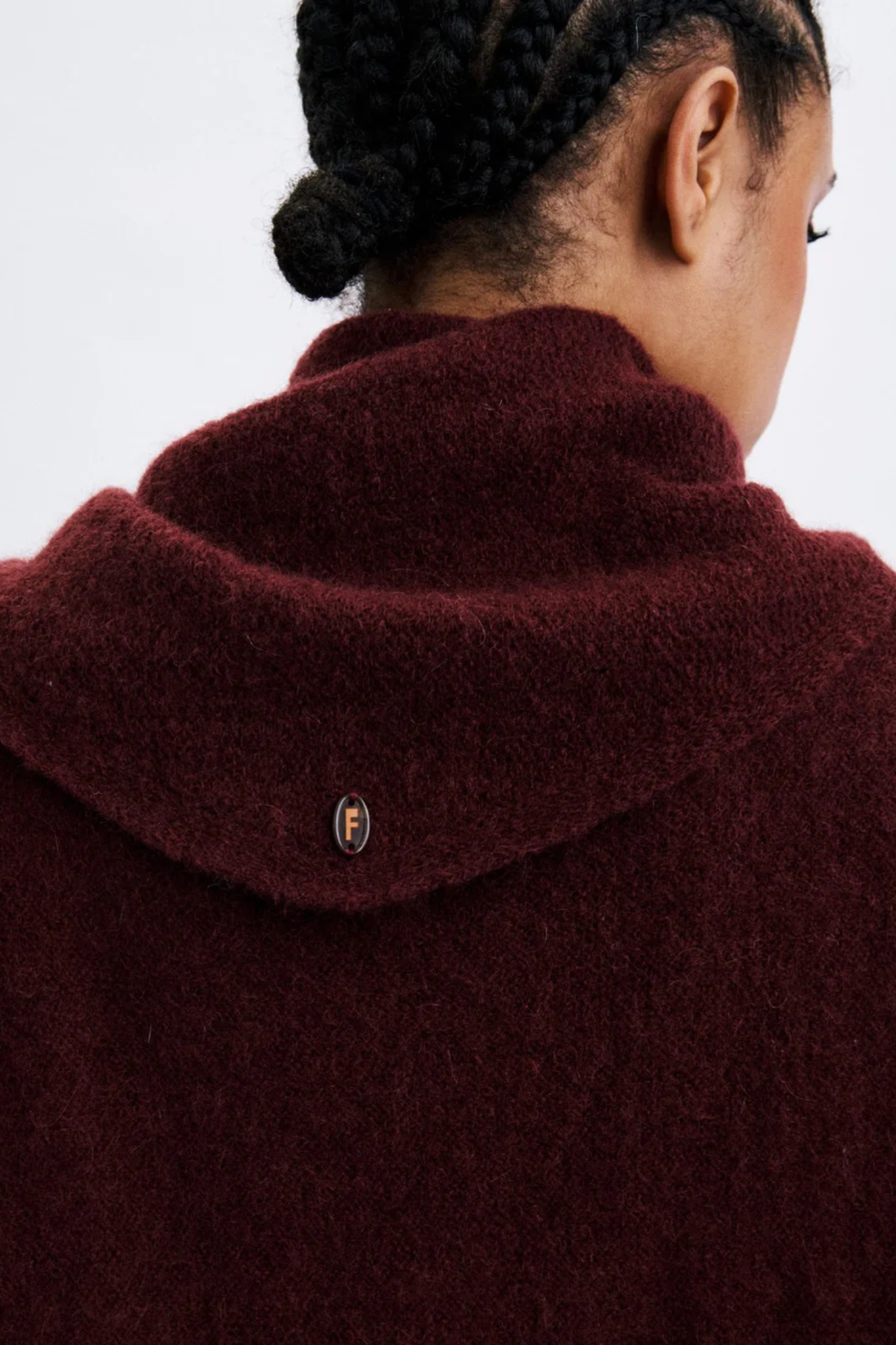 HIJI SCARF - BORDEAUX