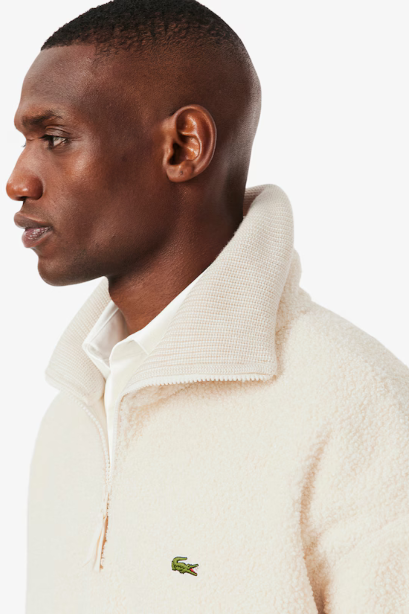 POLAR FLEECE WITH HIGH ZIP NECK SWEATSHIRT - LAPLAND