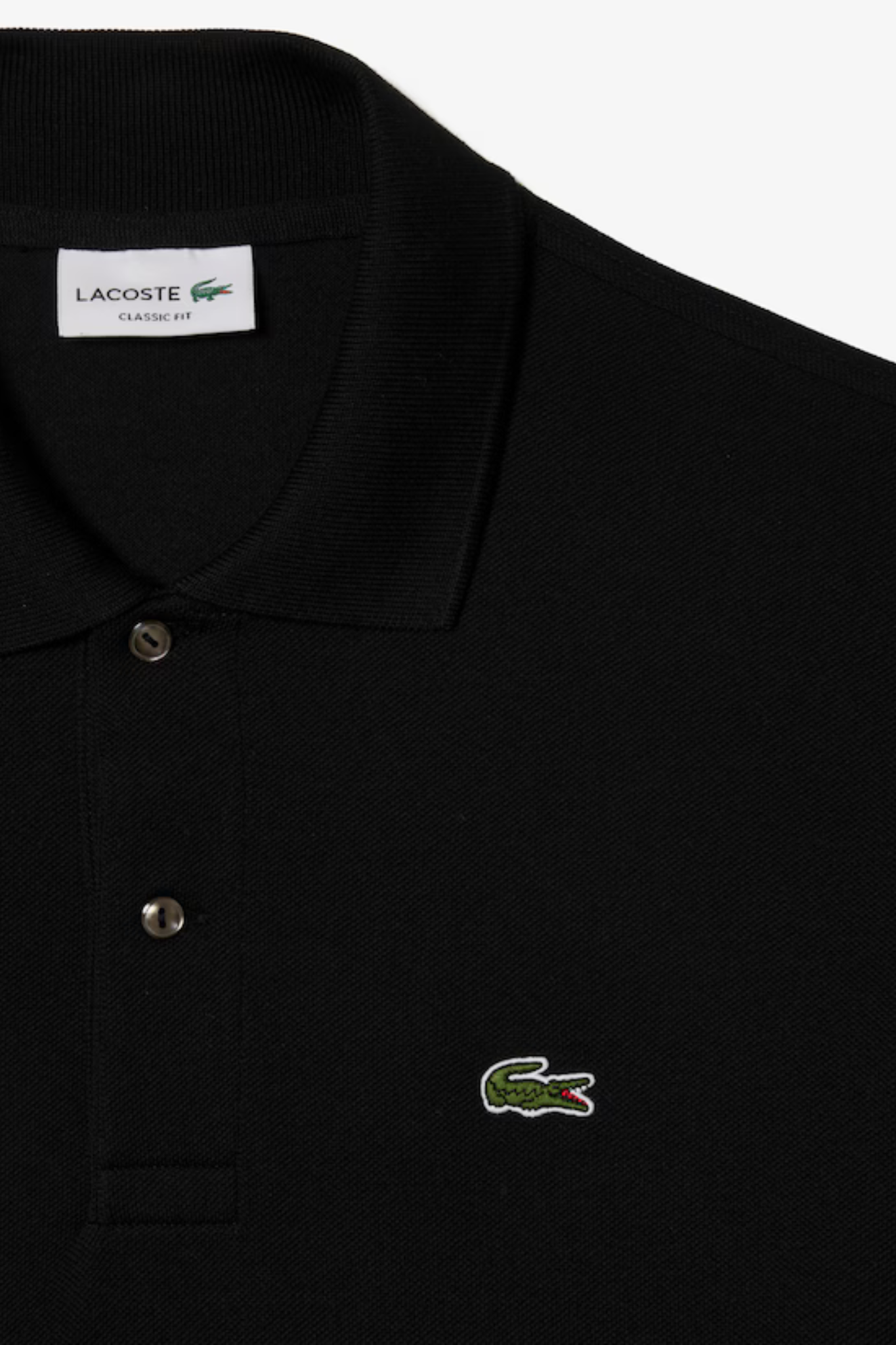 L1212 S/S BEST POLO SHIRT - BLACK