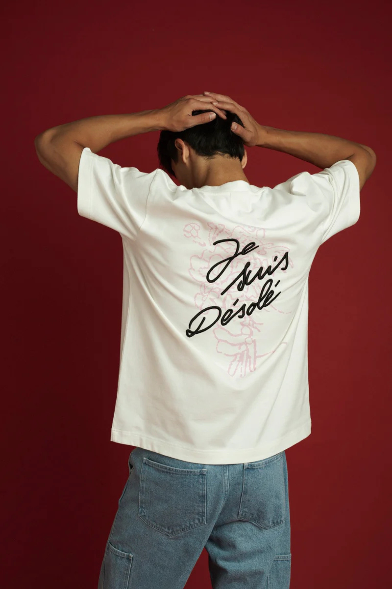 JE SUIS DESOLE T-SHIRT - OFF WHITE