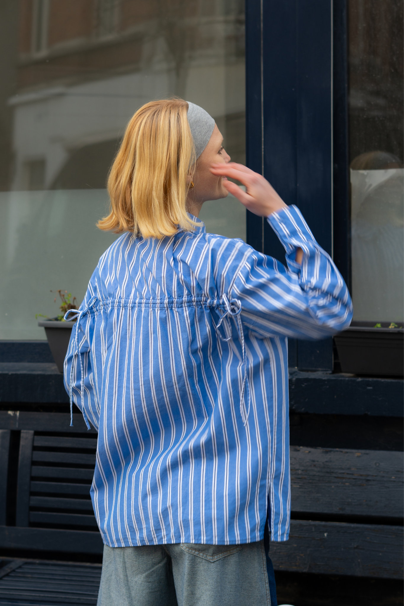 MALOA SHIRT - BLUE STRIPE