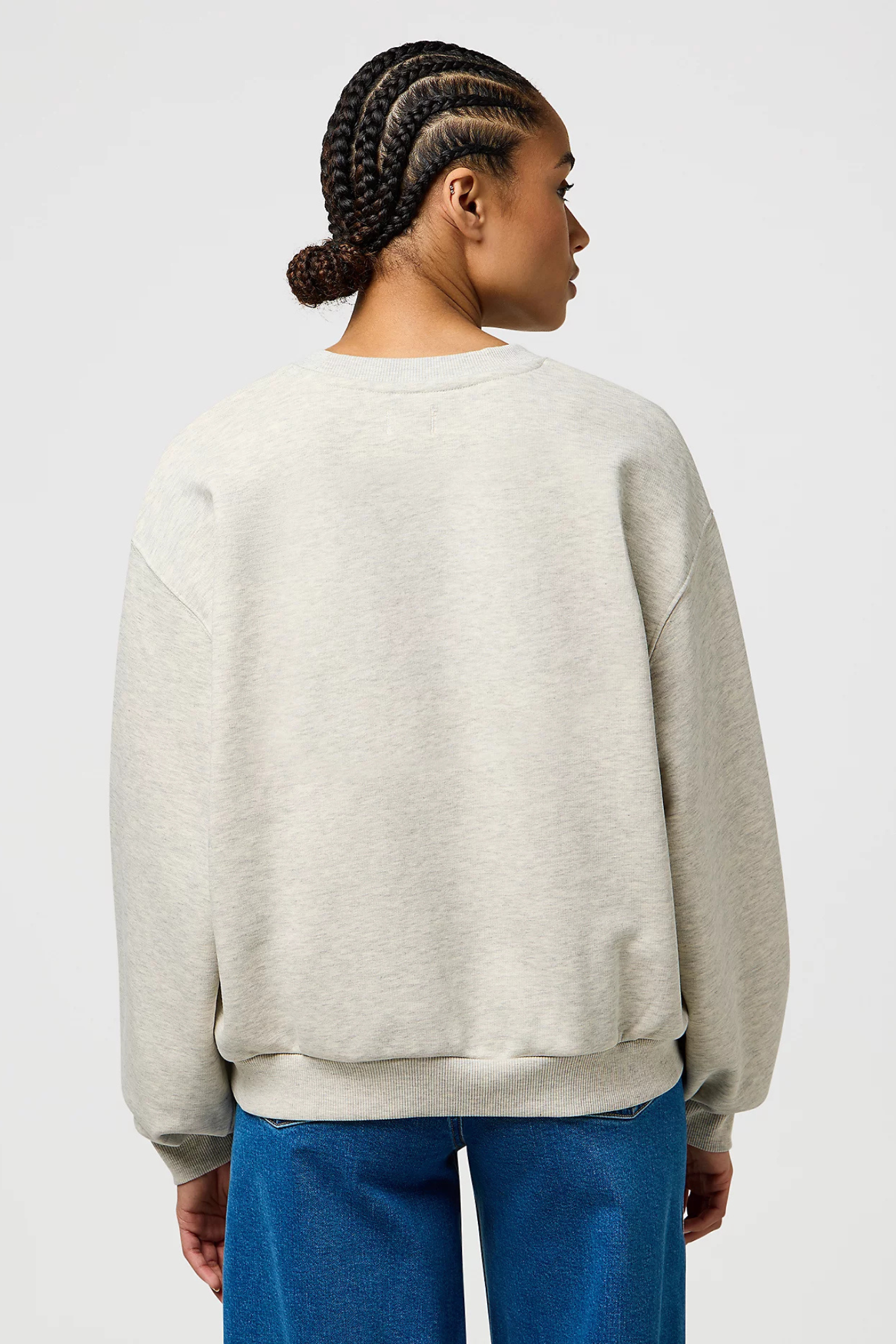 OVERSIZED SWEATER - OAT MELE