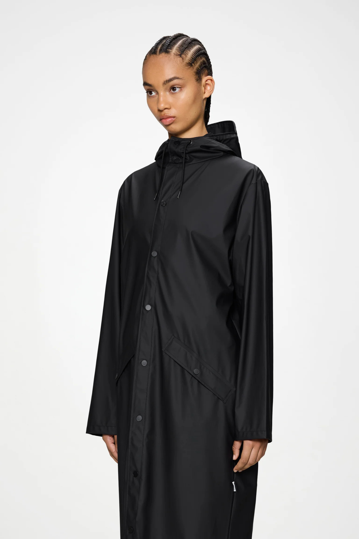 LONGER JACKET W3 - BLACK