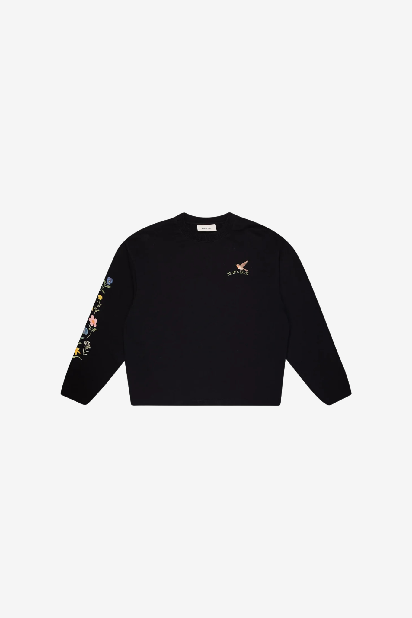 ROBIN LONGSLEEVE T-SHIRT - BLACK