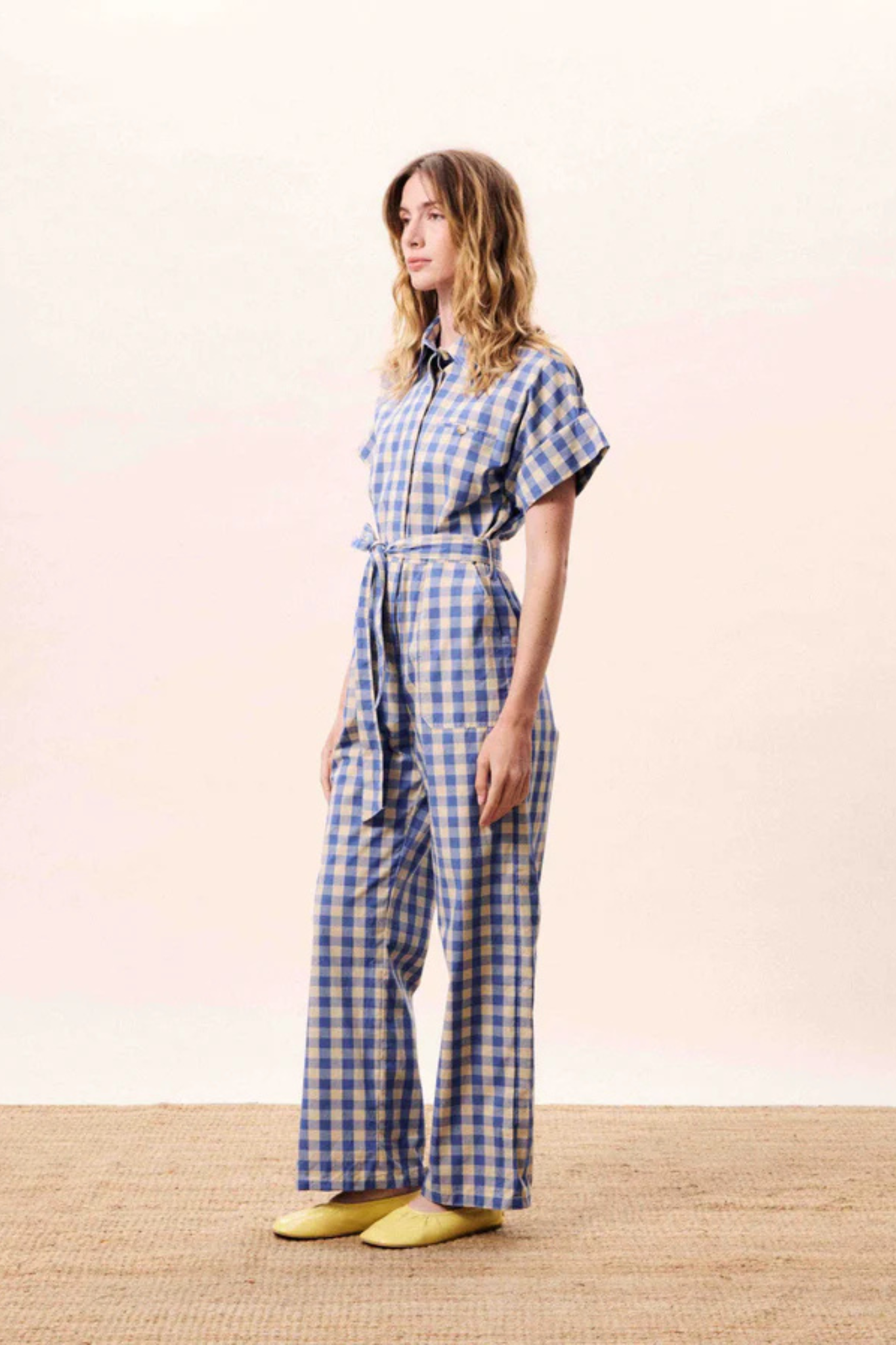 OCEANUS JUMPSUITS - AZURE BLUE