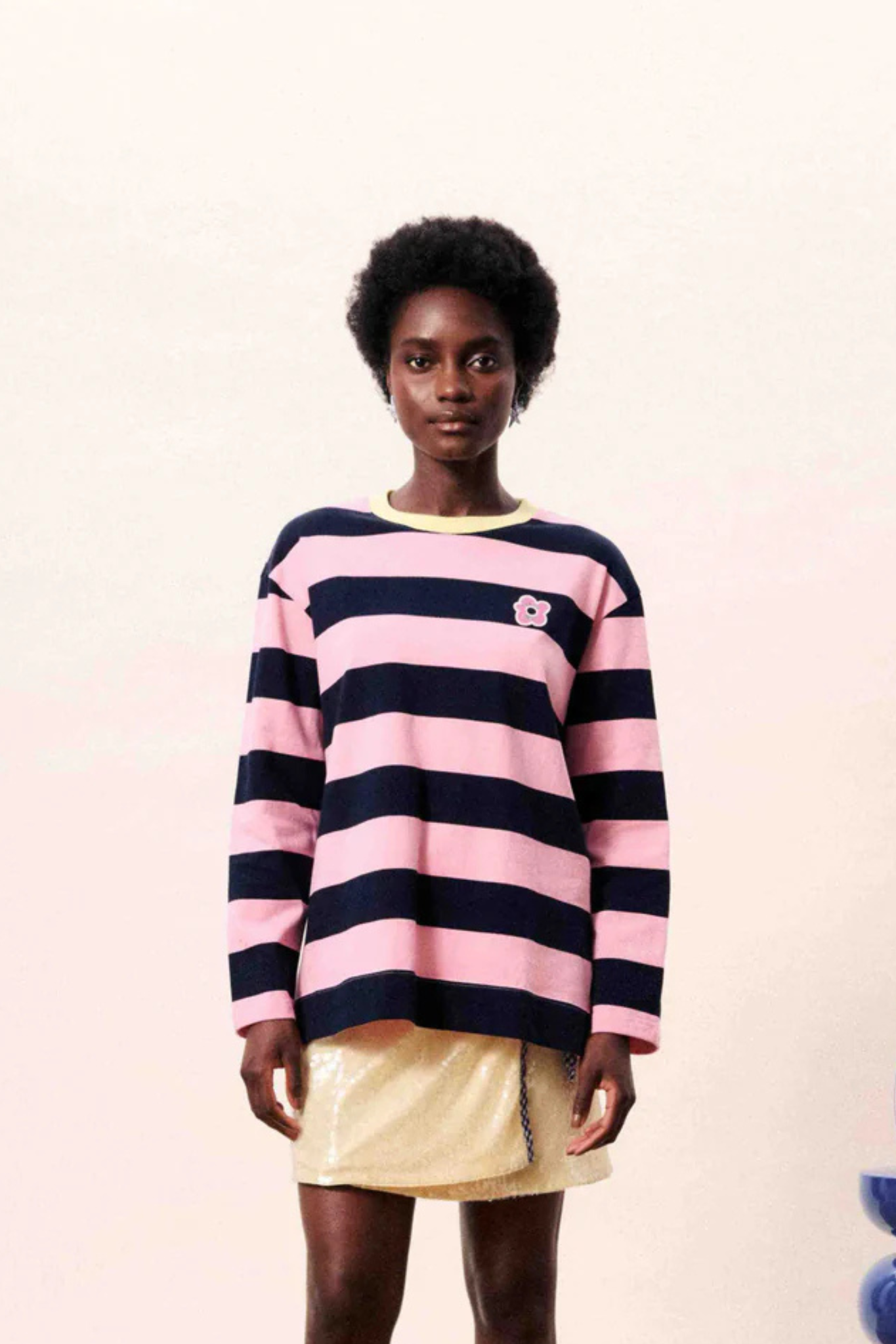 GALIANA TOP - BLUE MARINE