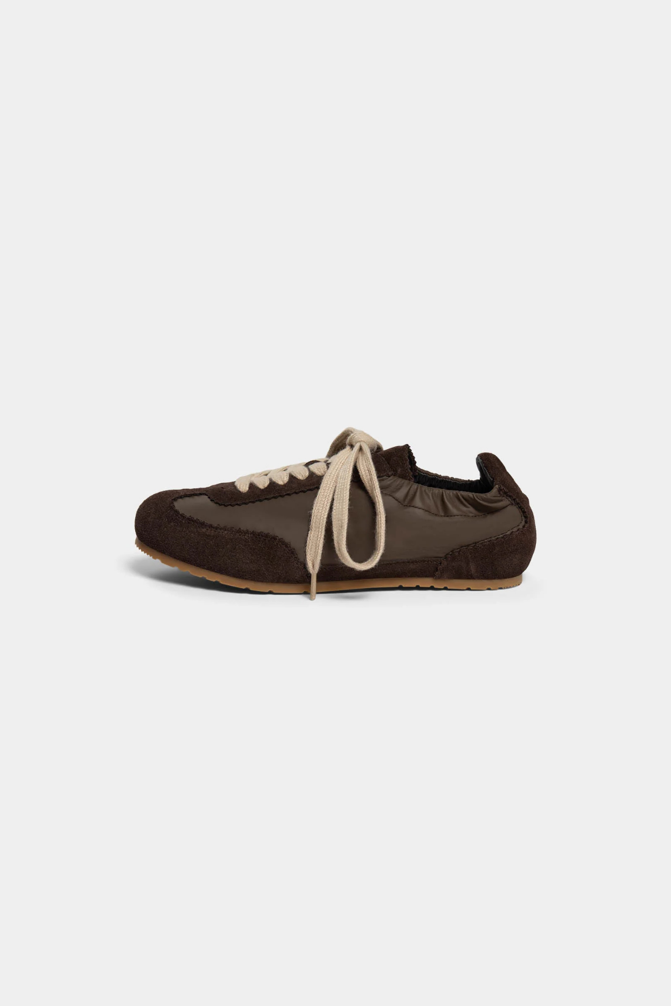 ELLISA SNEAKERINA SHOES - DARK BROWN