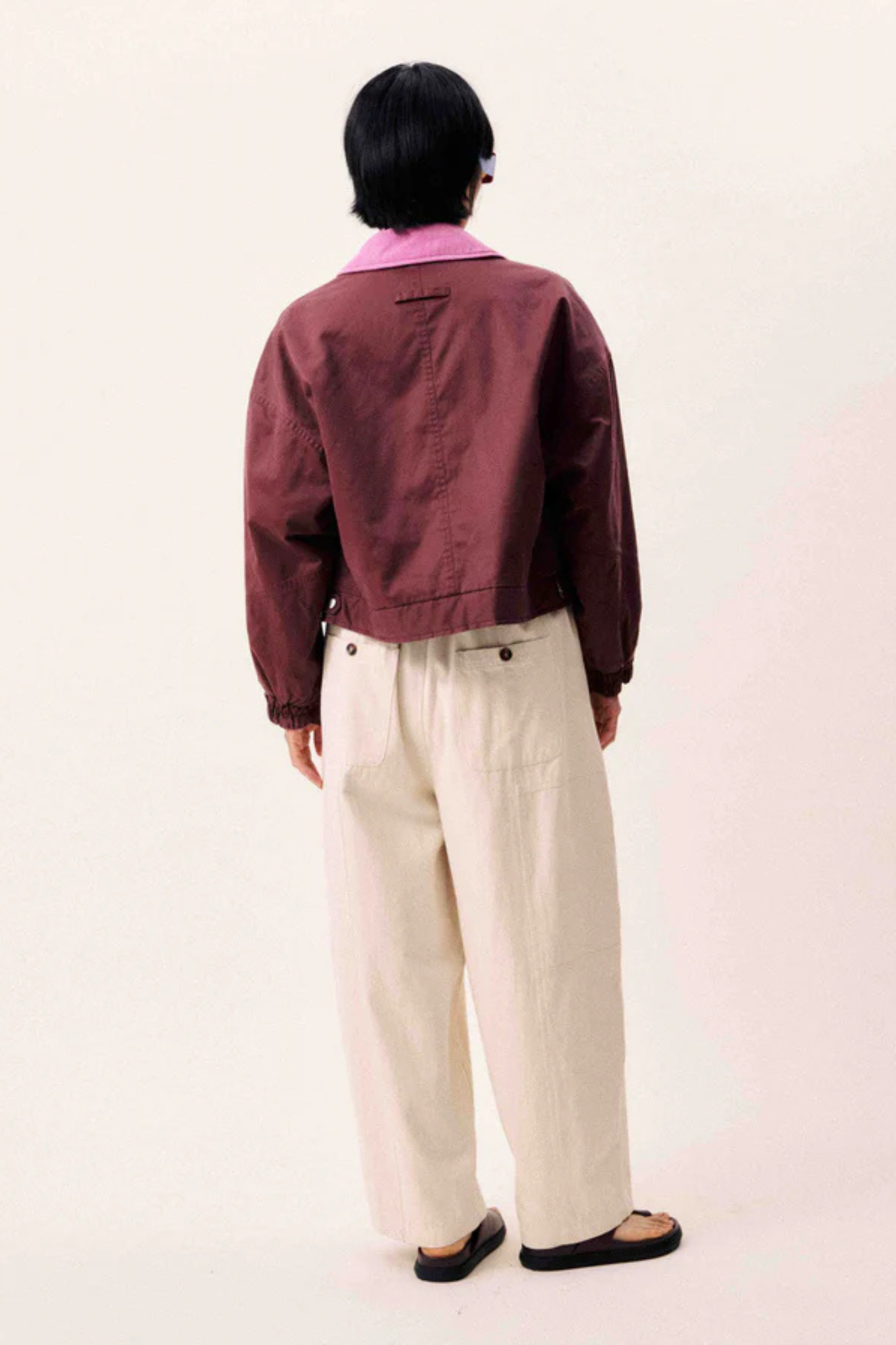 TIGRESSA VEST - BORDEAUX