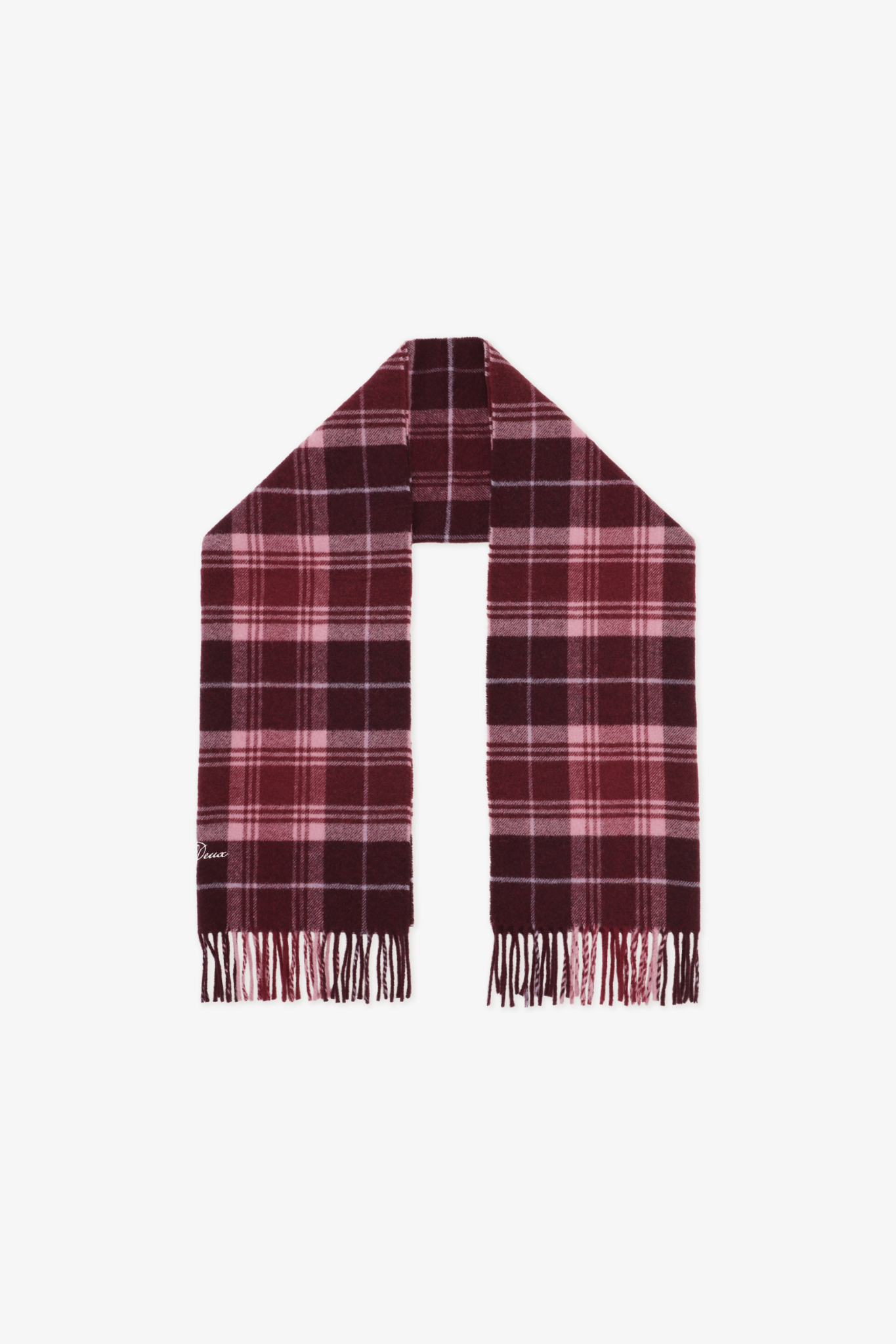 SIGNATURE CHECK SCARF - CHOCOLATE TRUFFLE CHECK