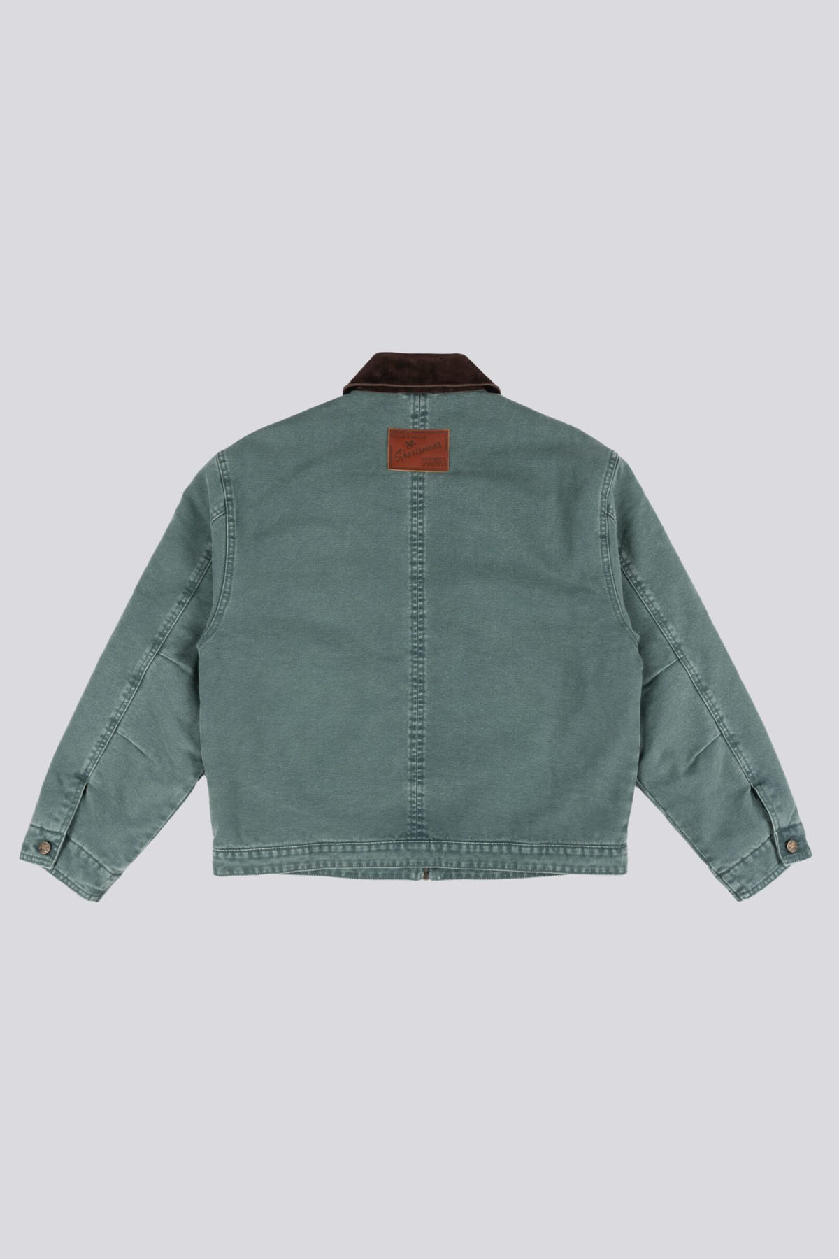 EVERYDAY QUARTIER JACKET - WASHED GREEN