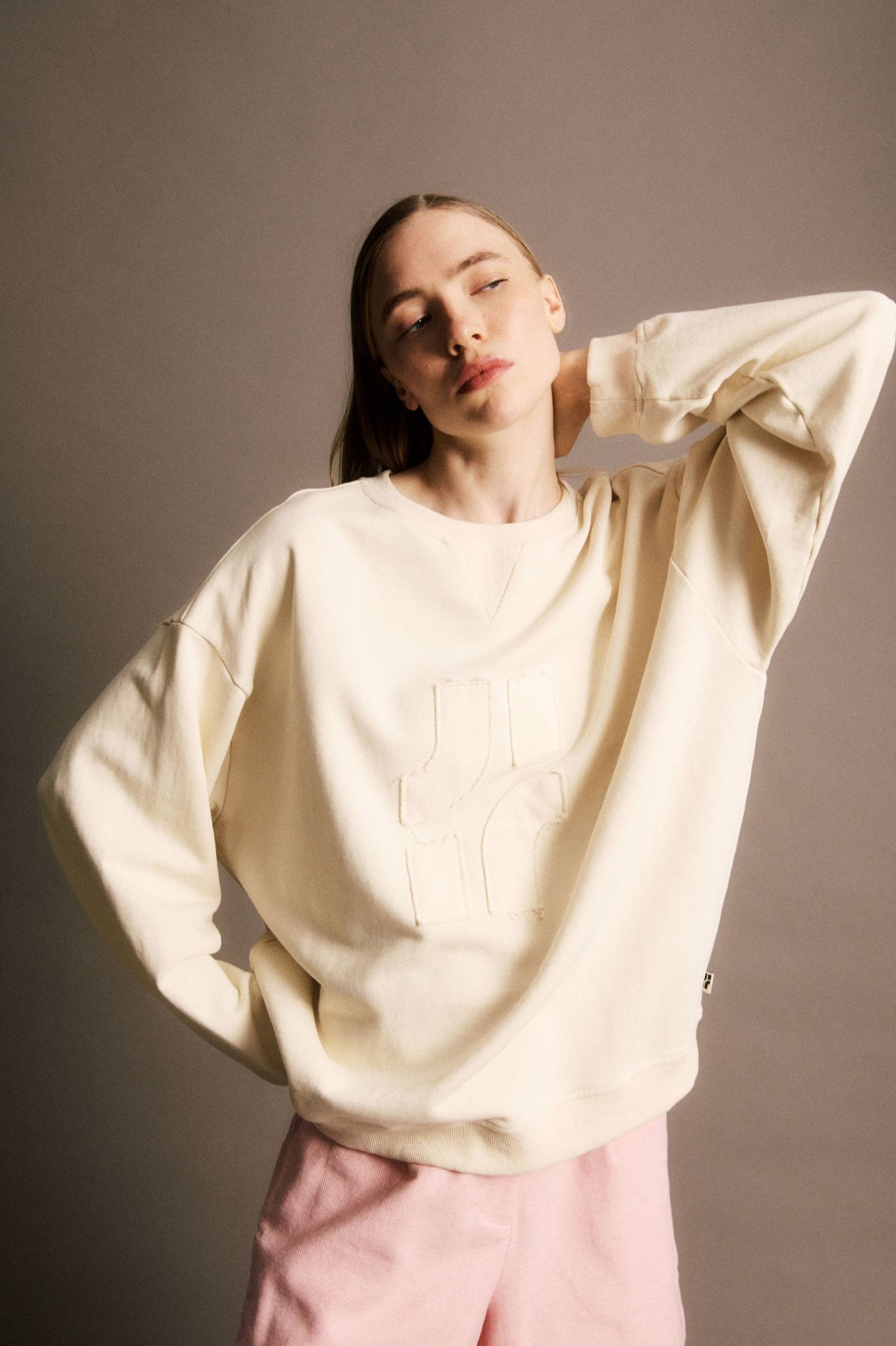 ALBAN SWEATSHIRT - CREME