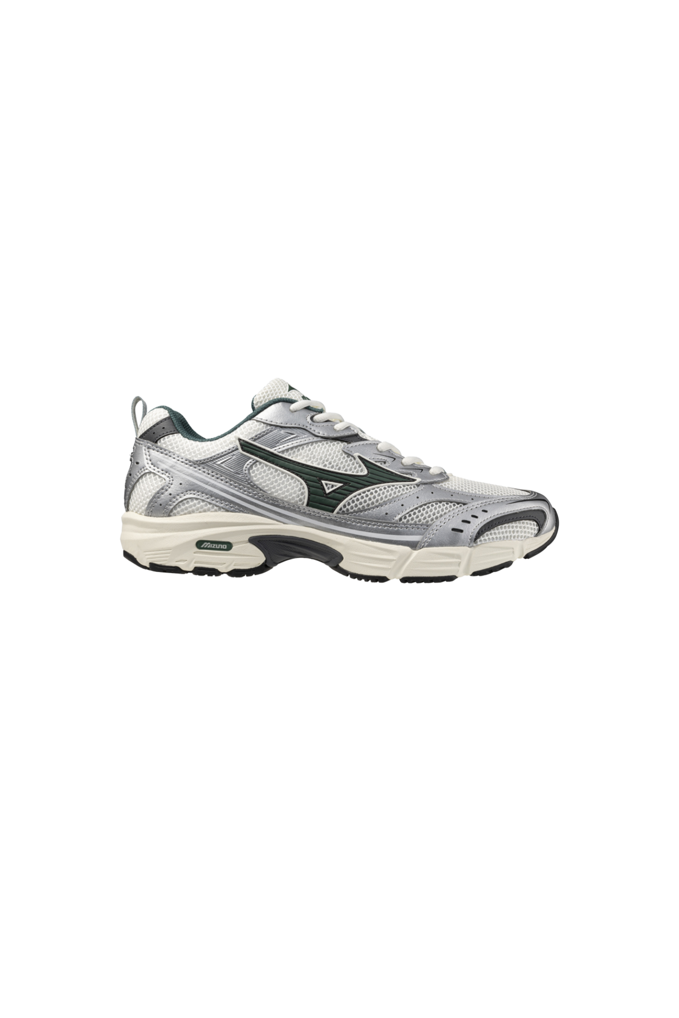MXR SPORTSTYLE MEN SNEAKERS - SNOW WHITE/ BISTRO GREEN/ SILVER