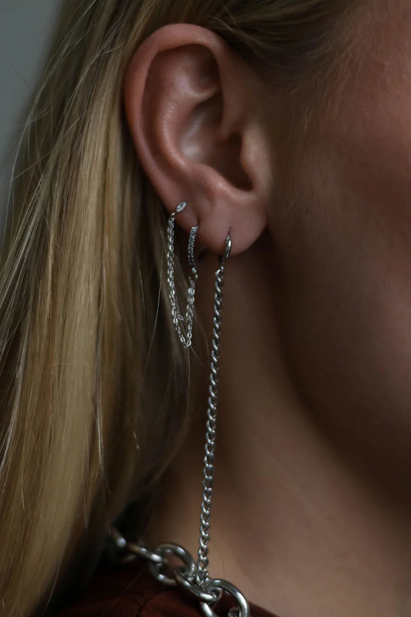 EARRINGS MAUD - SILVER