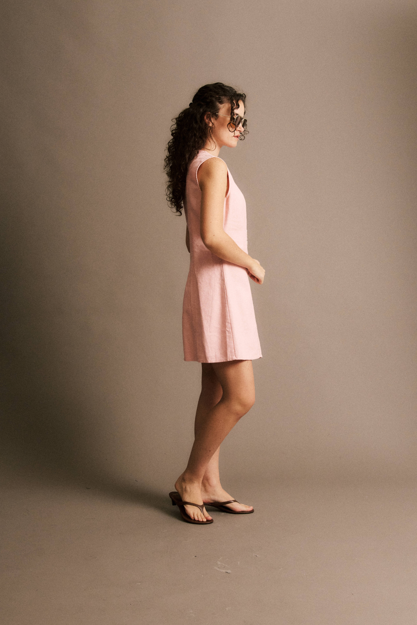 DOMINIQUE DRESS - ROSE