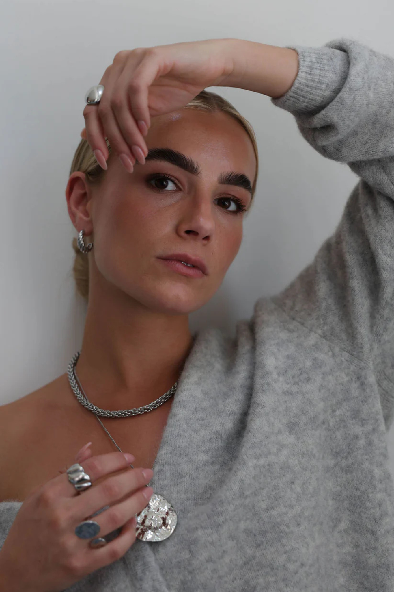 MARIE NECKLACE - SIVER