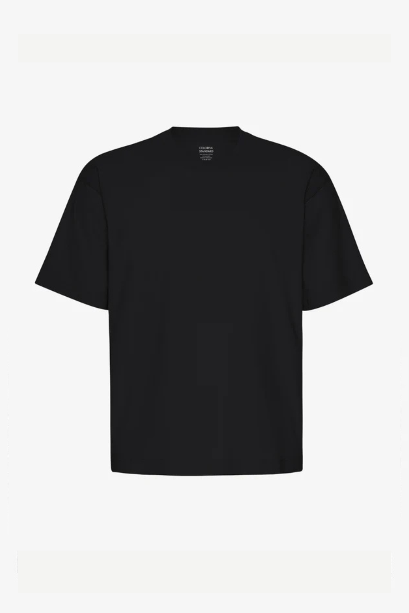 OVERSIZED ORGANIC T-SHIRT - DEEP BLACK