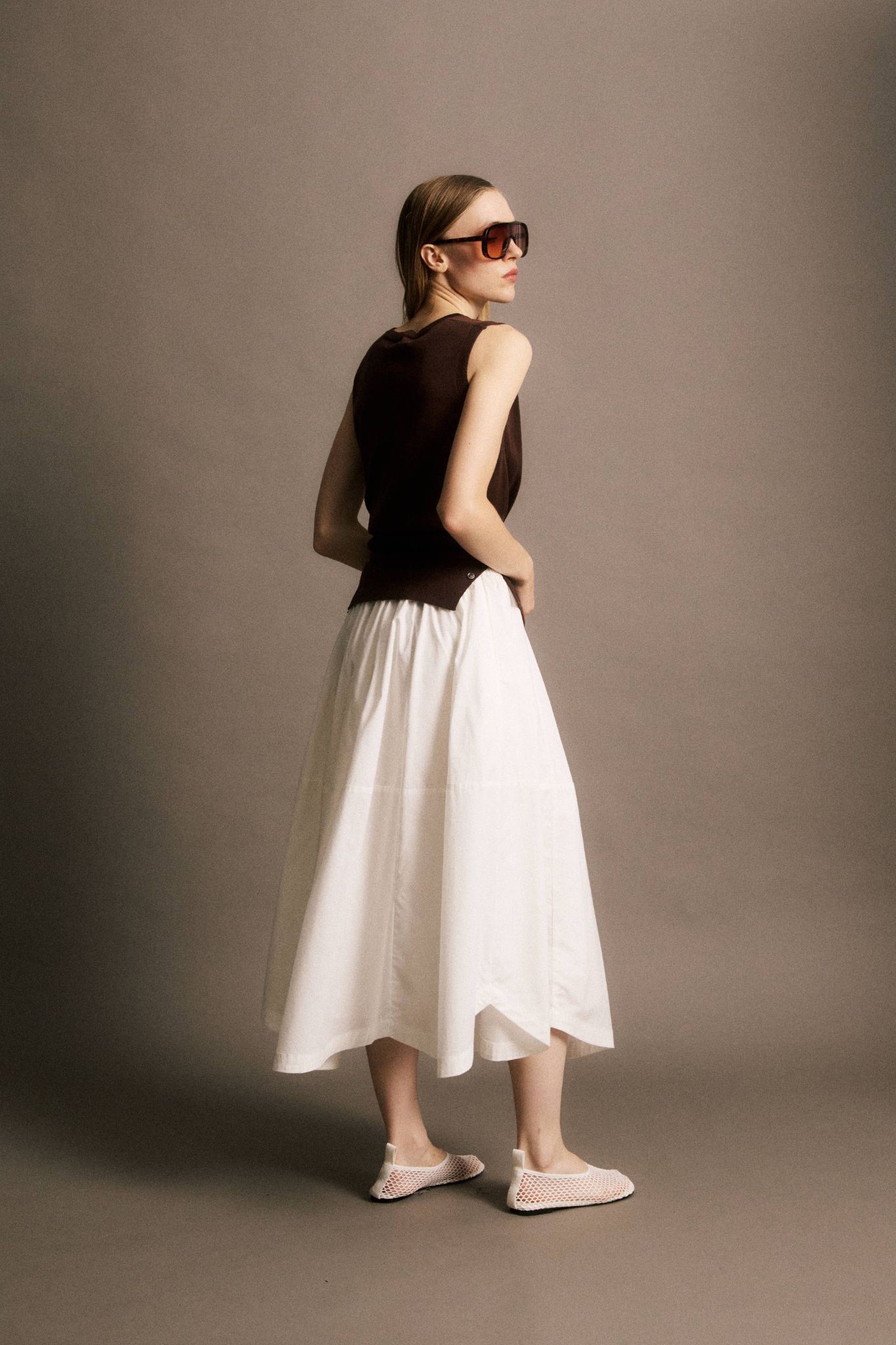 SACHA SKIRT - WHITE