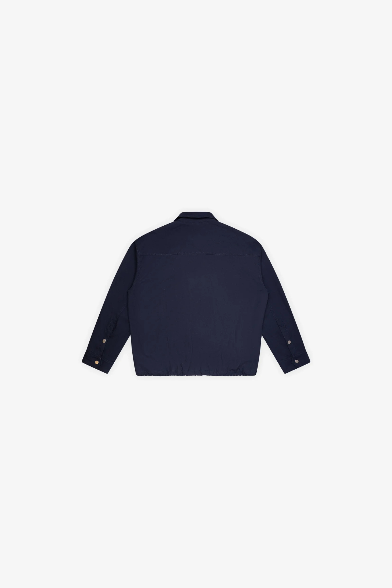 RIPSTOP TEXT LOGO JACKET - NAVY
