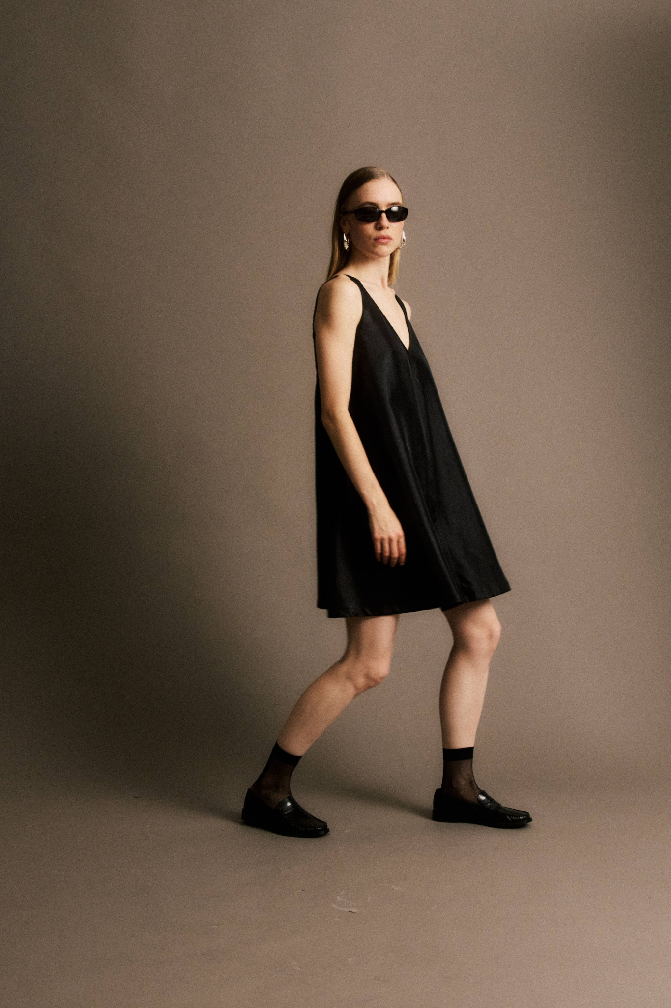 ANATOLE DRESS - BLACK